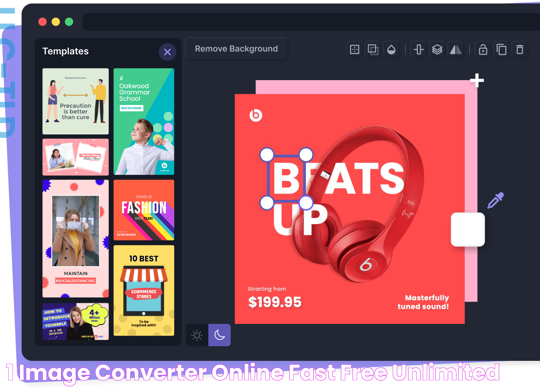 1 Image Converter Online (Fast, Free & Unlimited)