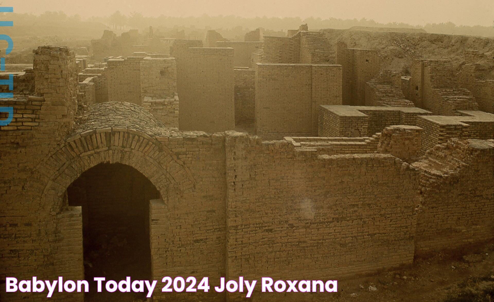 Babylon Today 2024 Joly Roxana