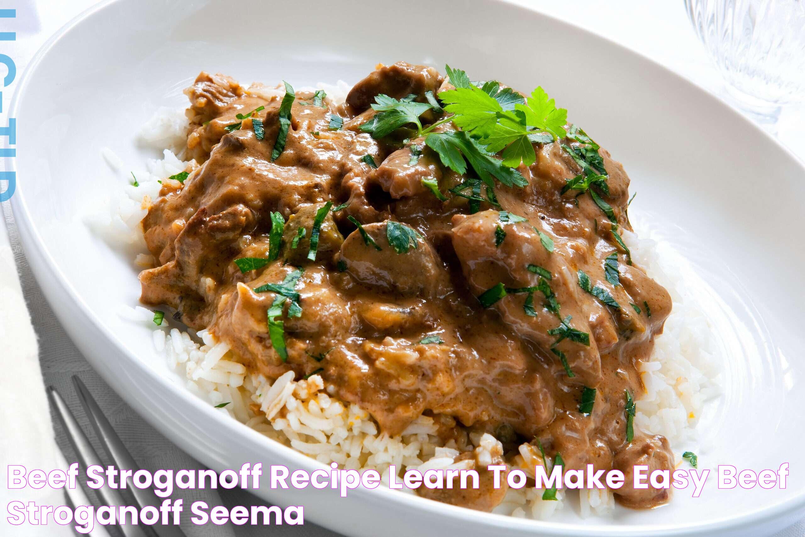 Beef Stroganoff Recipe Learn to Make Easy Beef Stroganoff · Seema