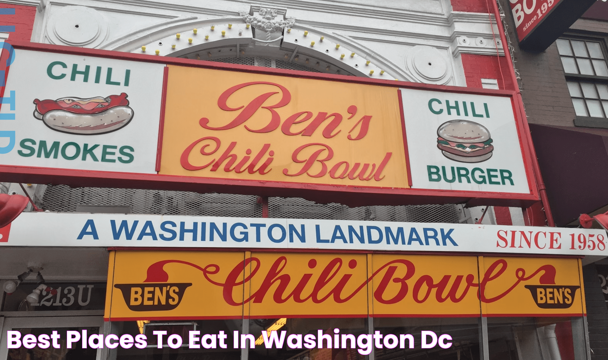 Best Places to Eat in Washington DC