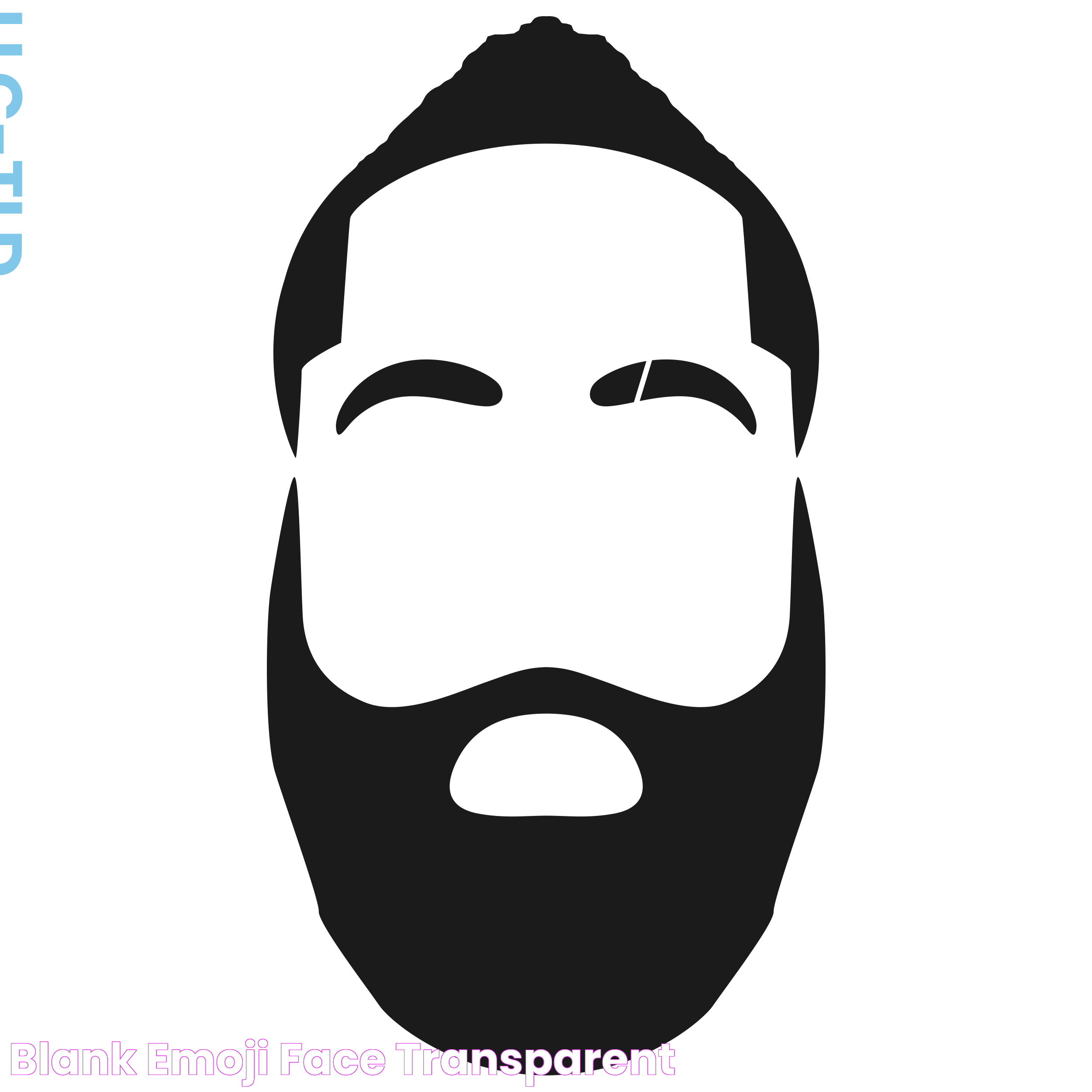 Blank Emoji Face Transparent