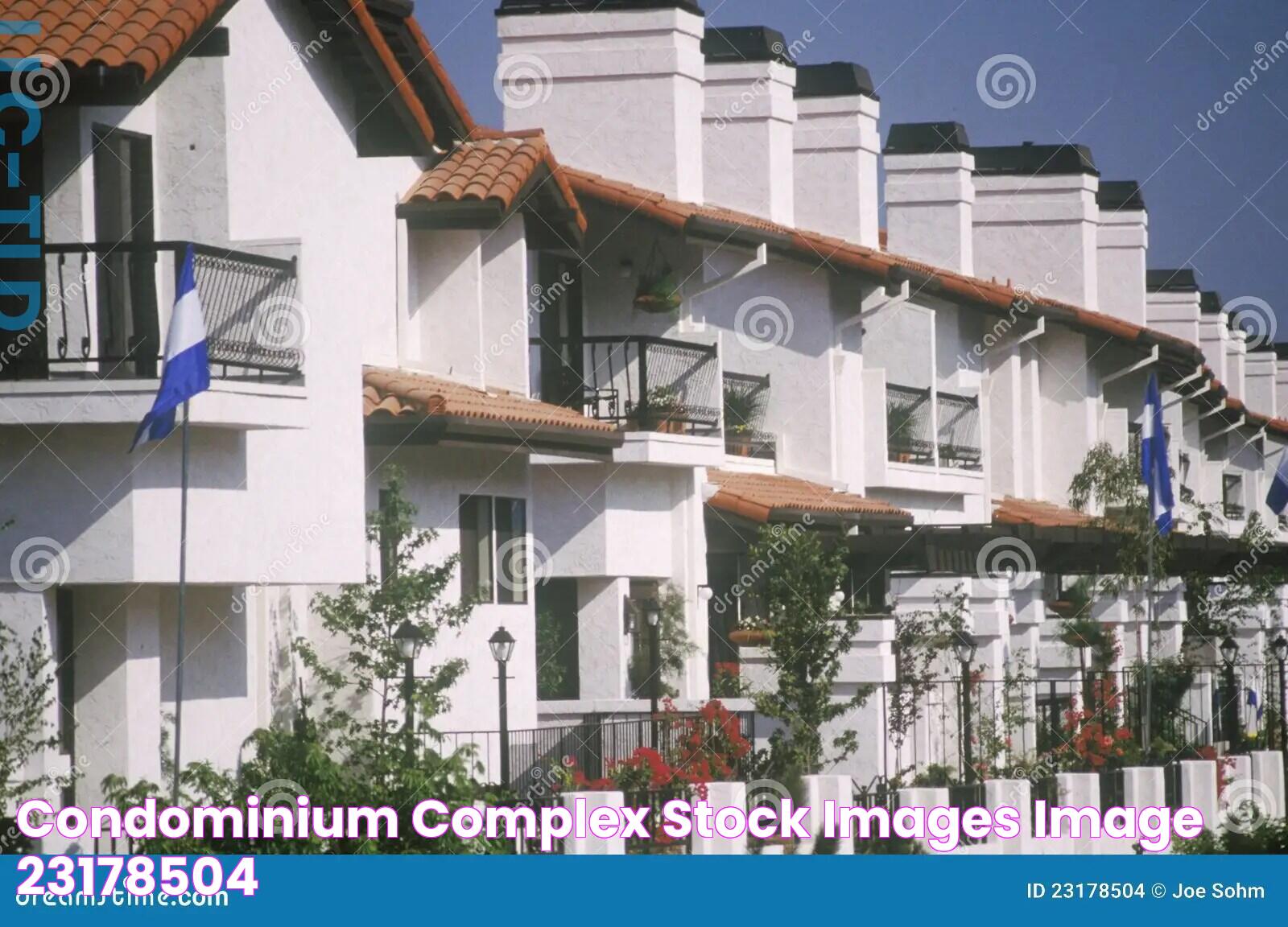 Condominium Complex Stock Images Image 23178504