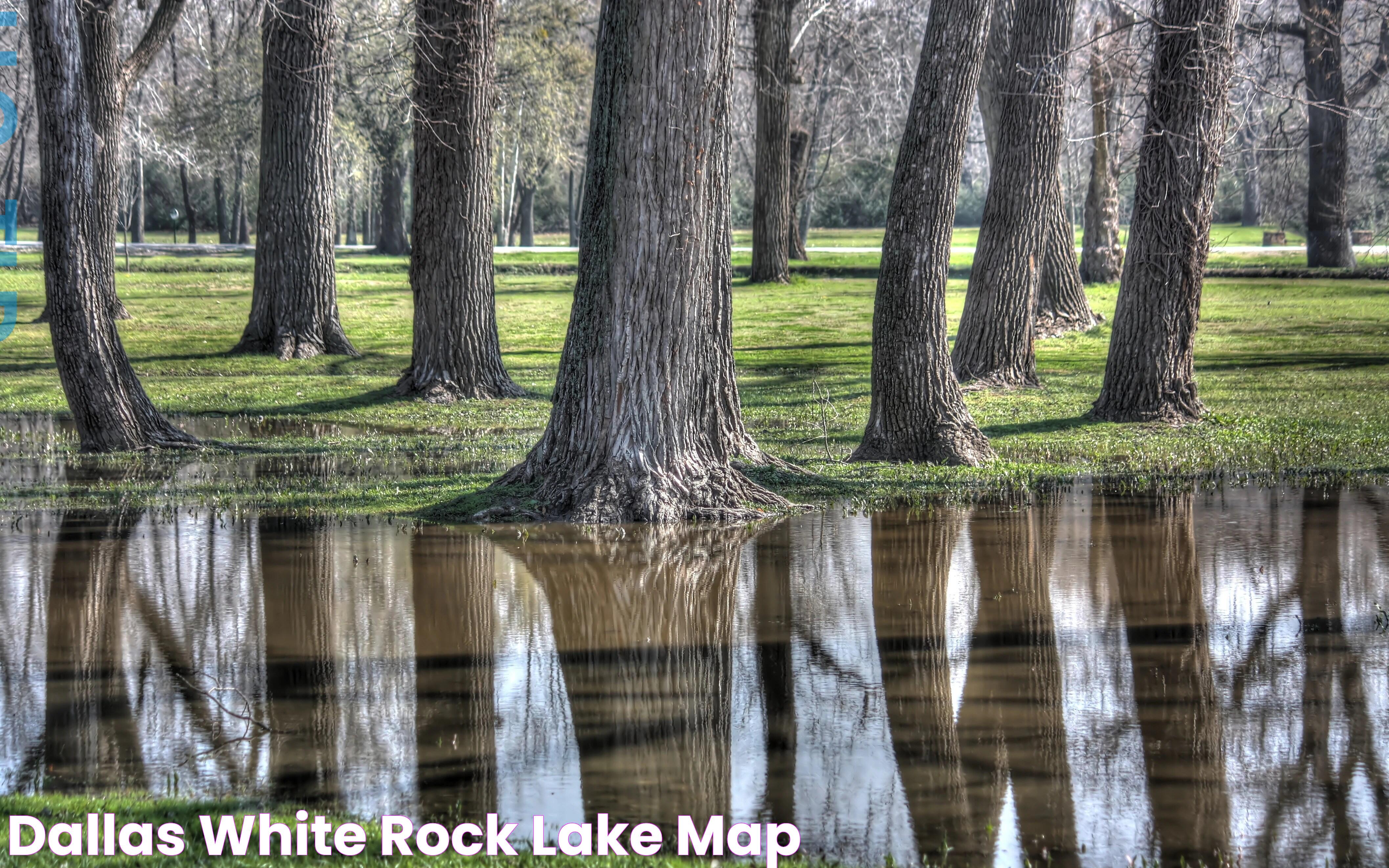 Dallas White Rock Lake Map