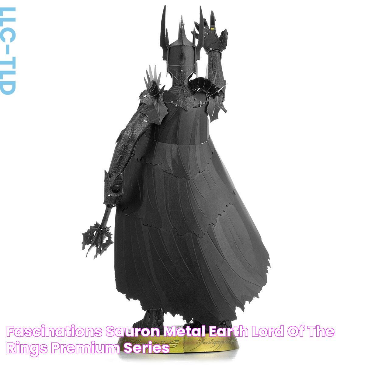 Fascinations Sauron Metal Earth Lord of the Rings Premium Series