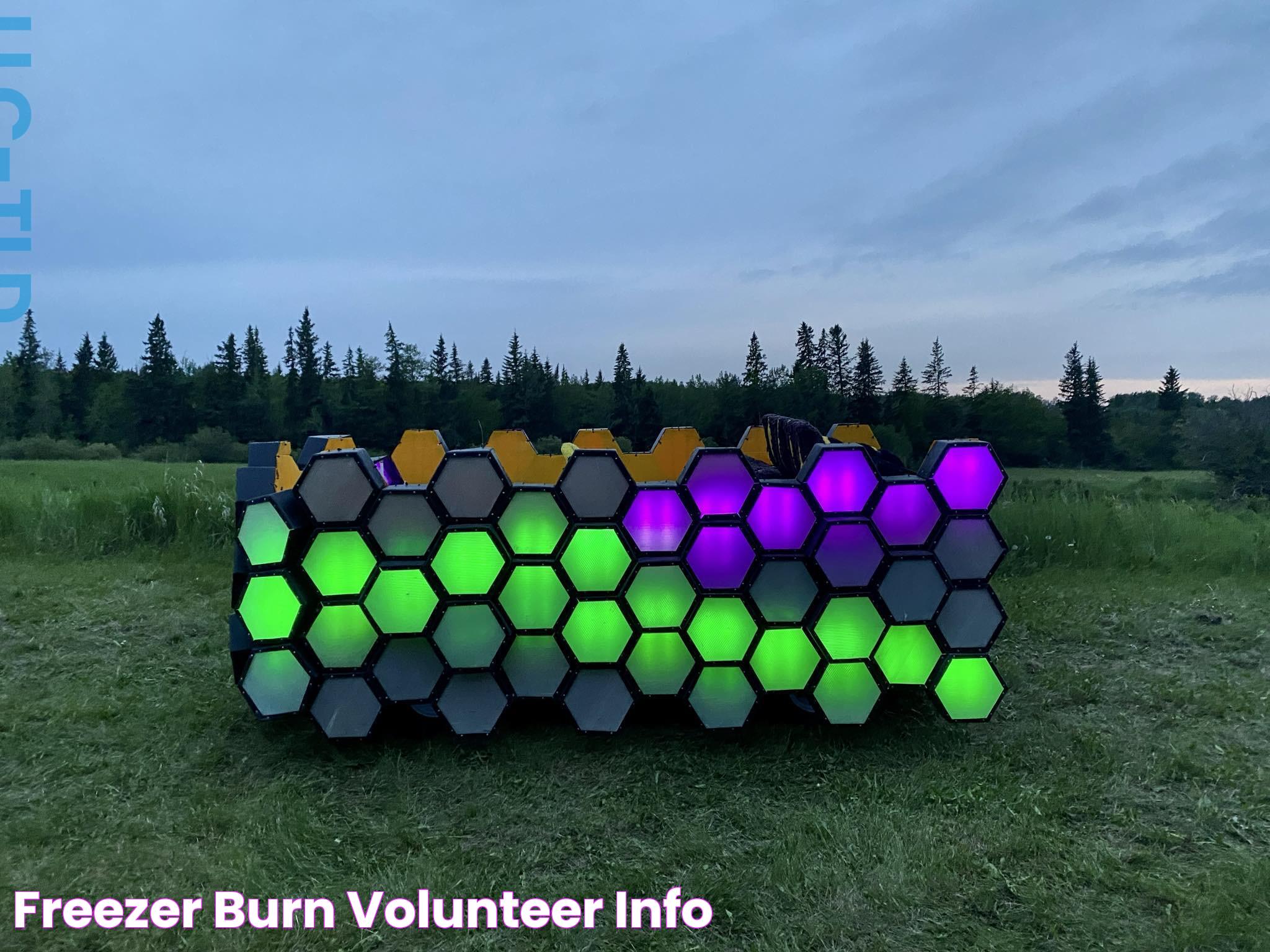 Freezer Burn Volunteer Info