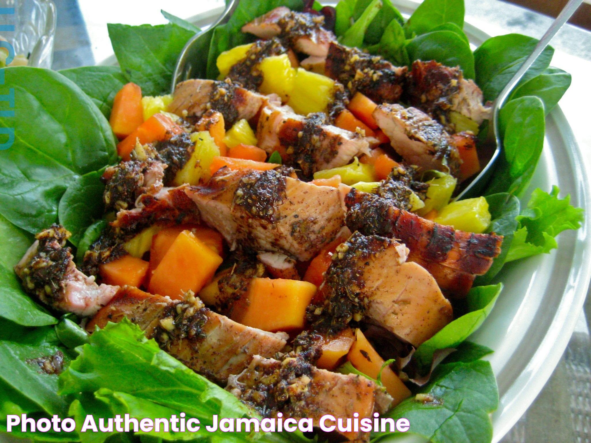 Photo Authentic Jamaica cuisine