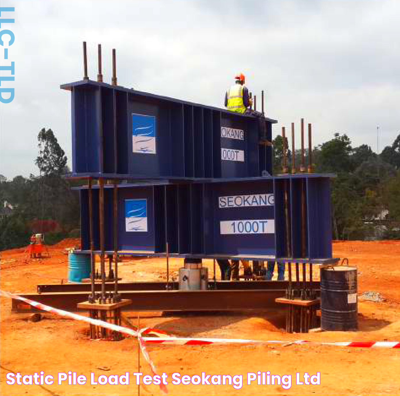 Static Pile Load Test Seokang Piling Ltd