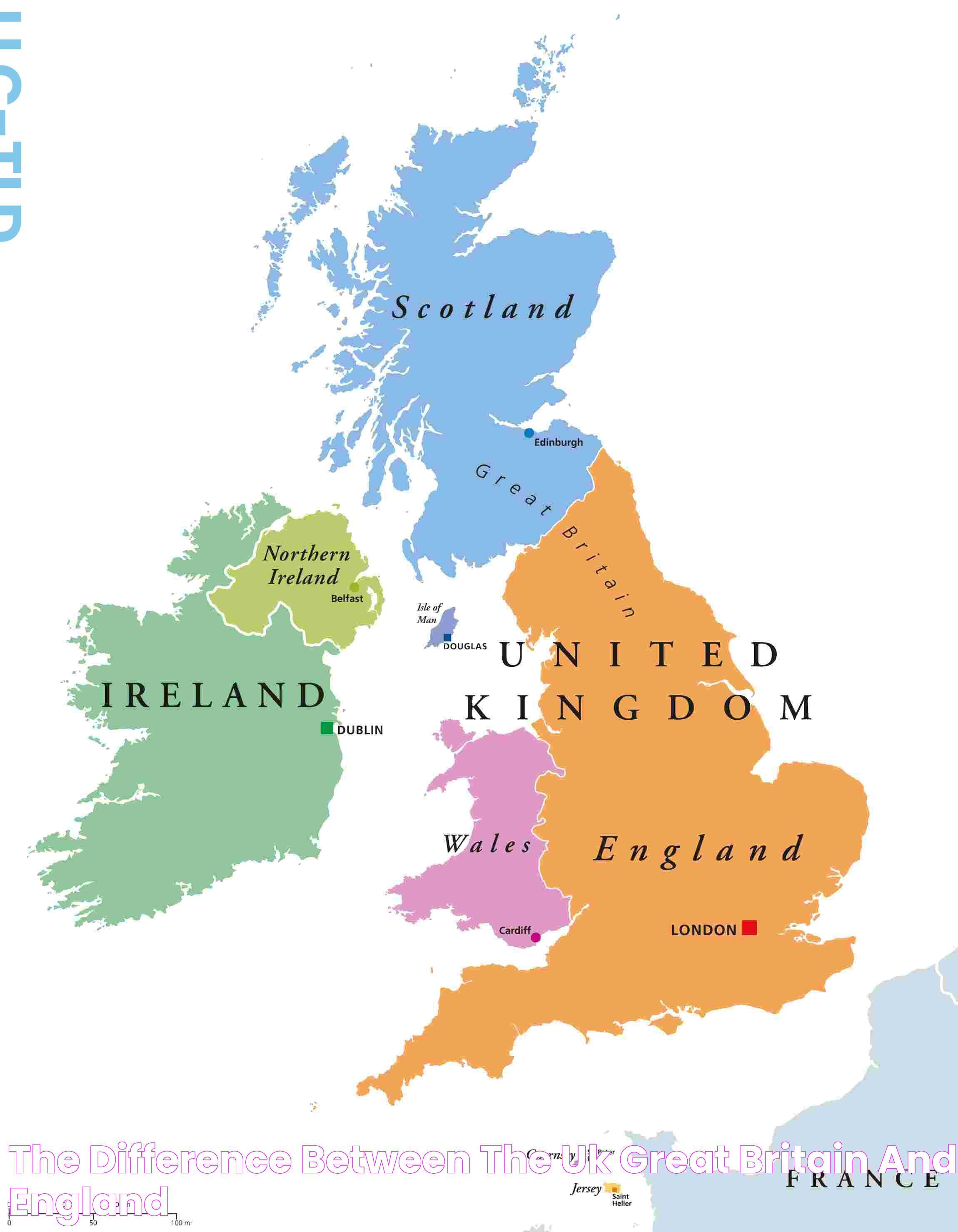 The Difference Between the UK, Great Britain, and England