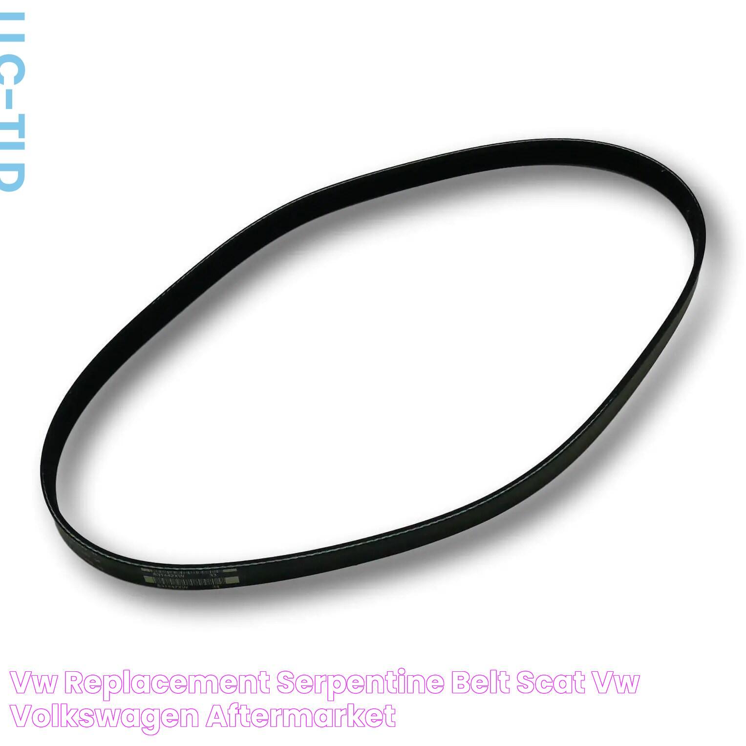 VW Replacement Serpentine Belt SCAT VW Volkswagen Aftermarket