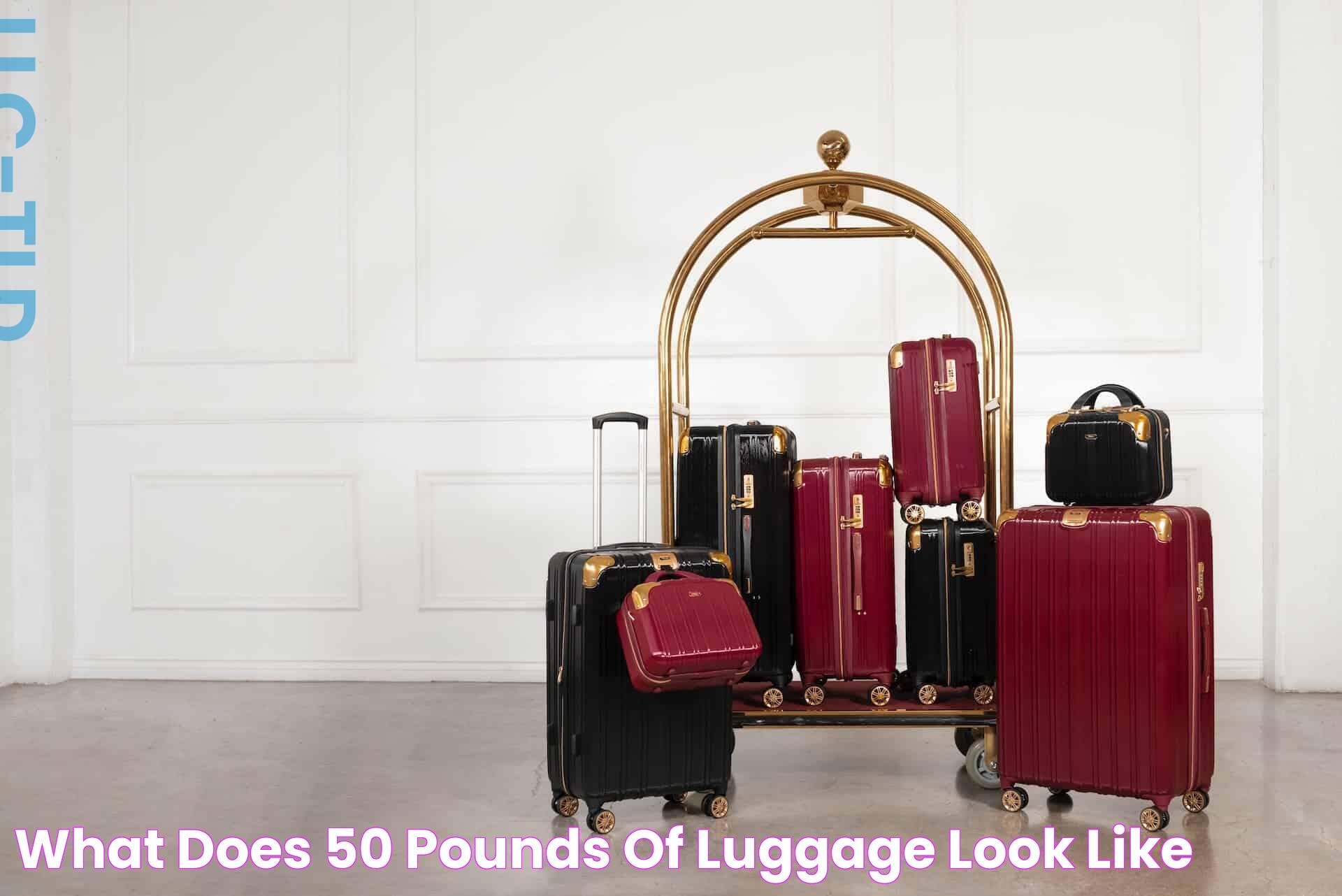 What Does 50 Pounds of Luggage Look Like?