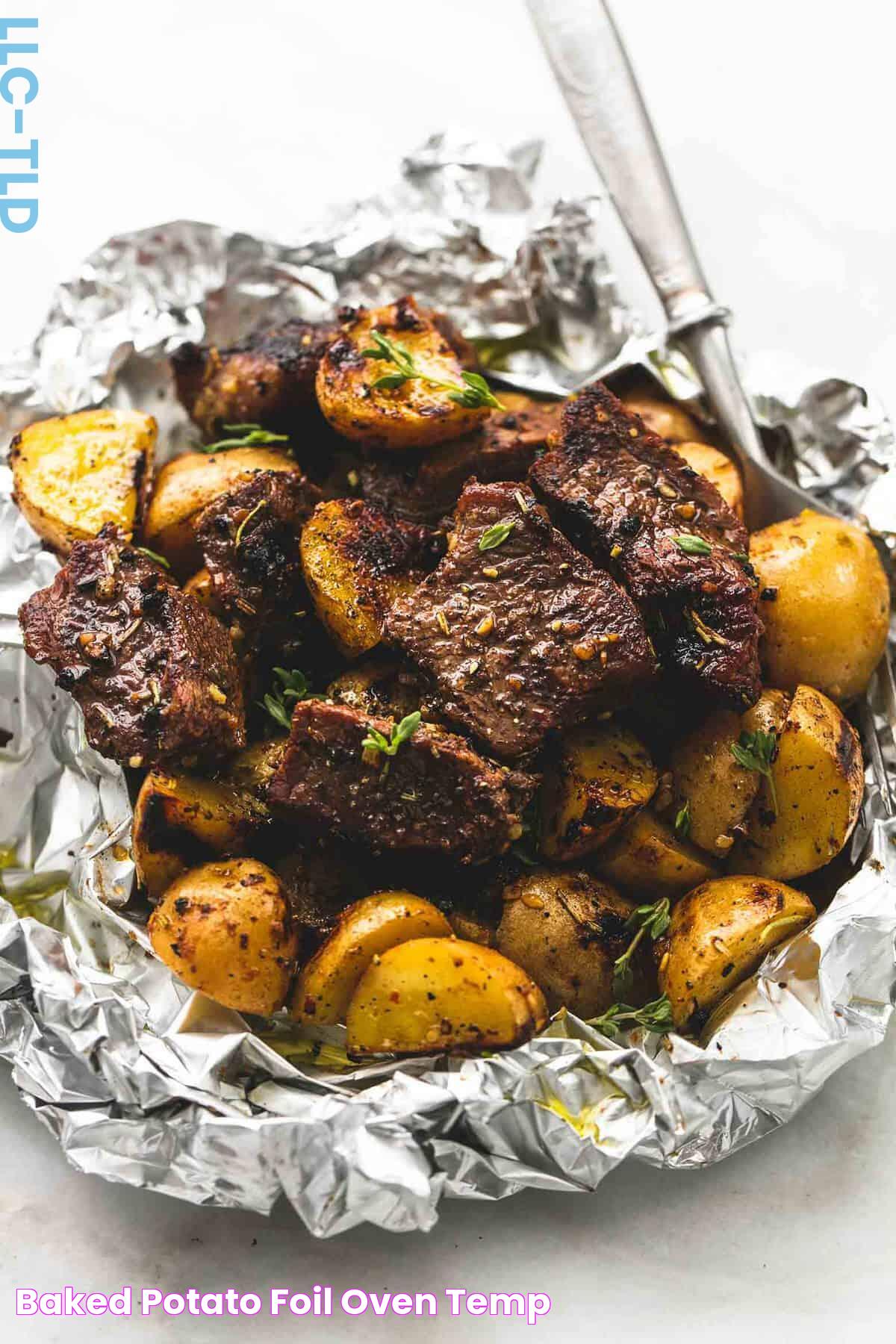 baked potato foil oven temp