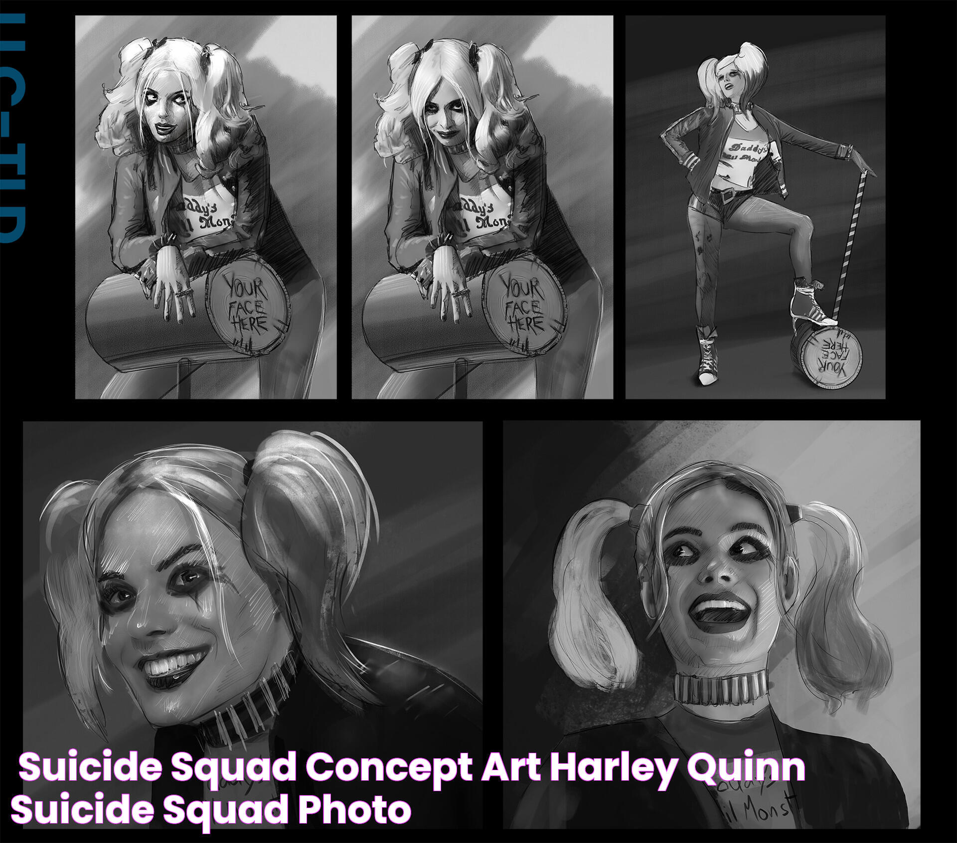 'Suicide Squad' Concept Art Harley Quinn Suicide Squad Photo