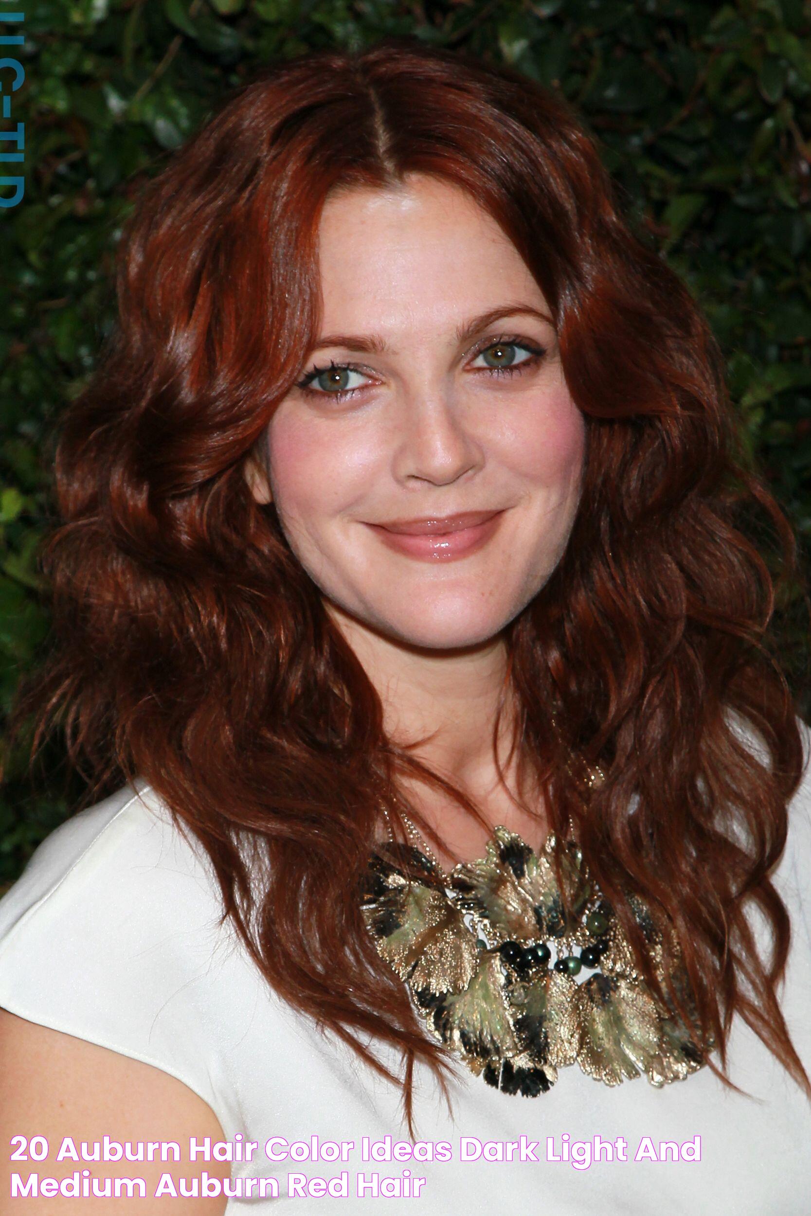 20 Auburn Hair Color Ideas Dark, Light, and Medium Auburn Red Hair