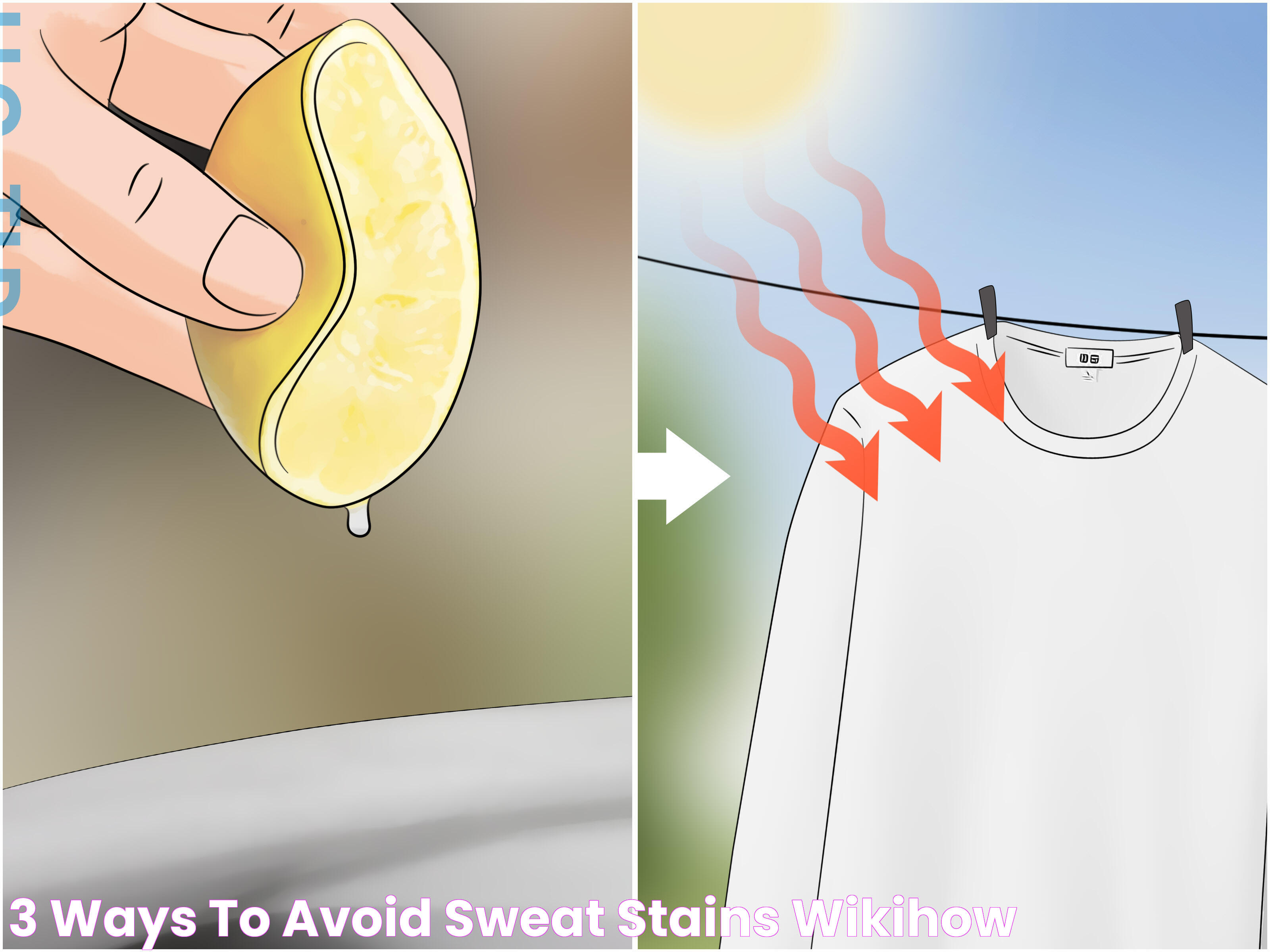 3 Ways to Avoid Sweat Stains wikiHow