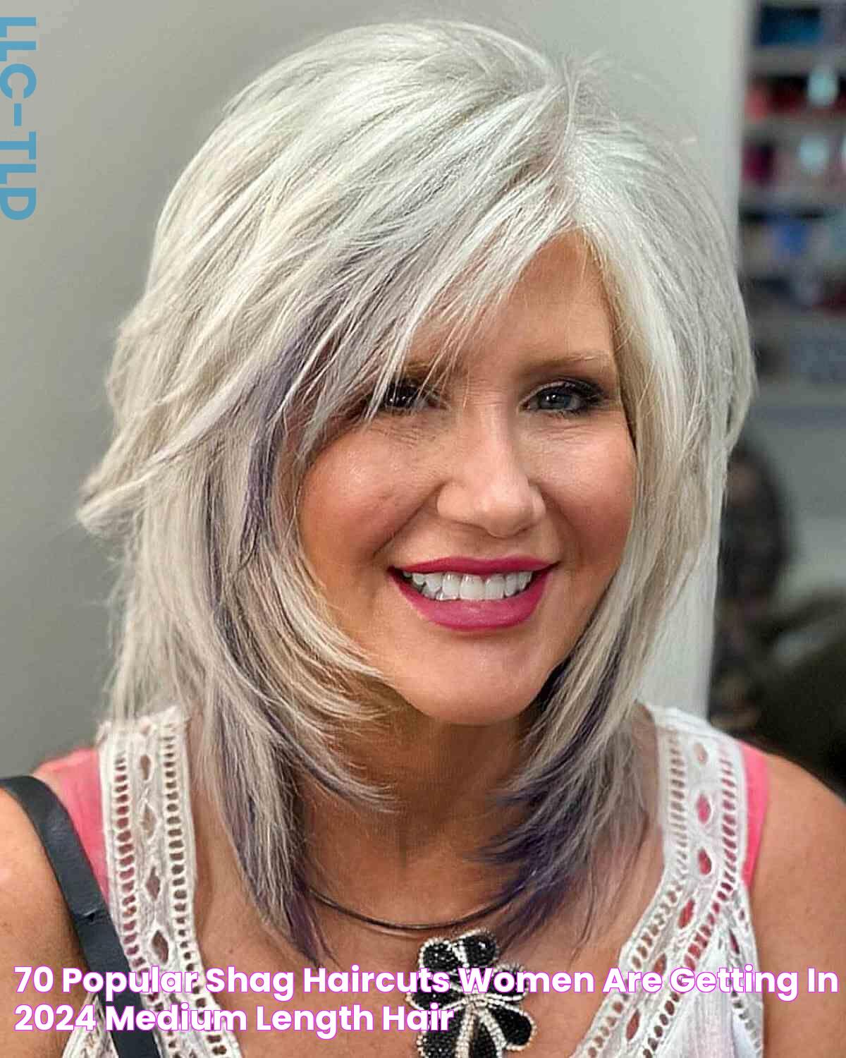 70 Popular Shag Haircuts Women Are Getting in 2024 Medium length hair