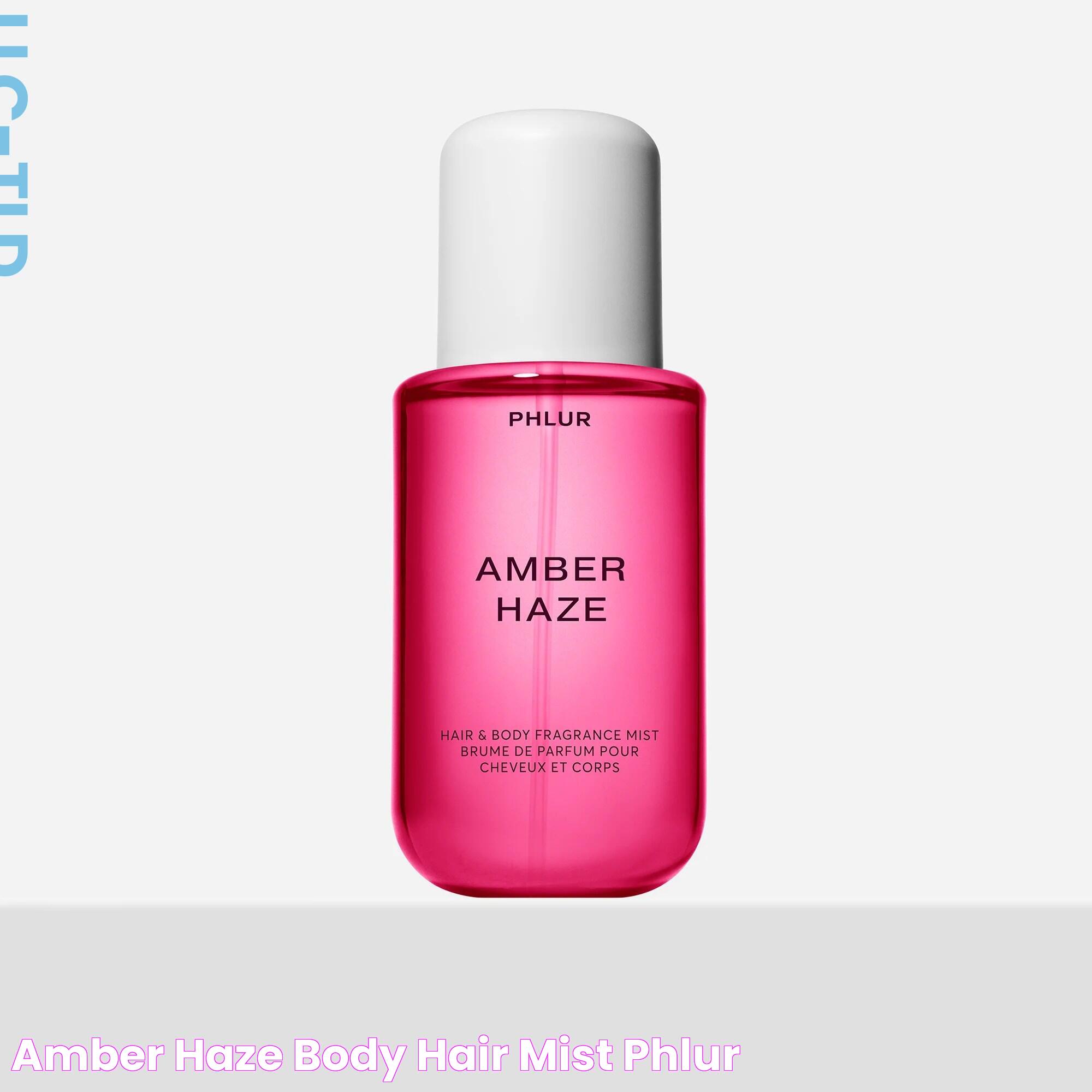 Amber Haze Body & Hair Mist Phlur