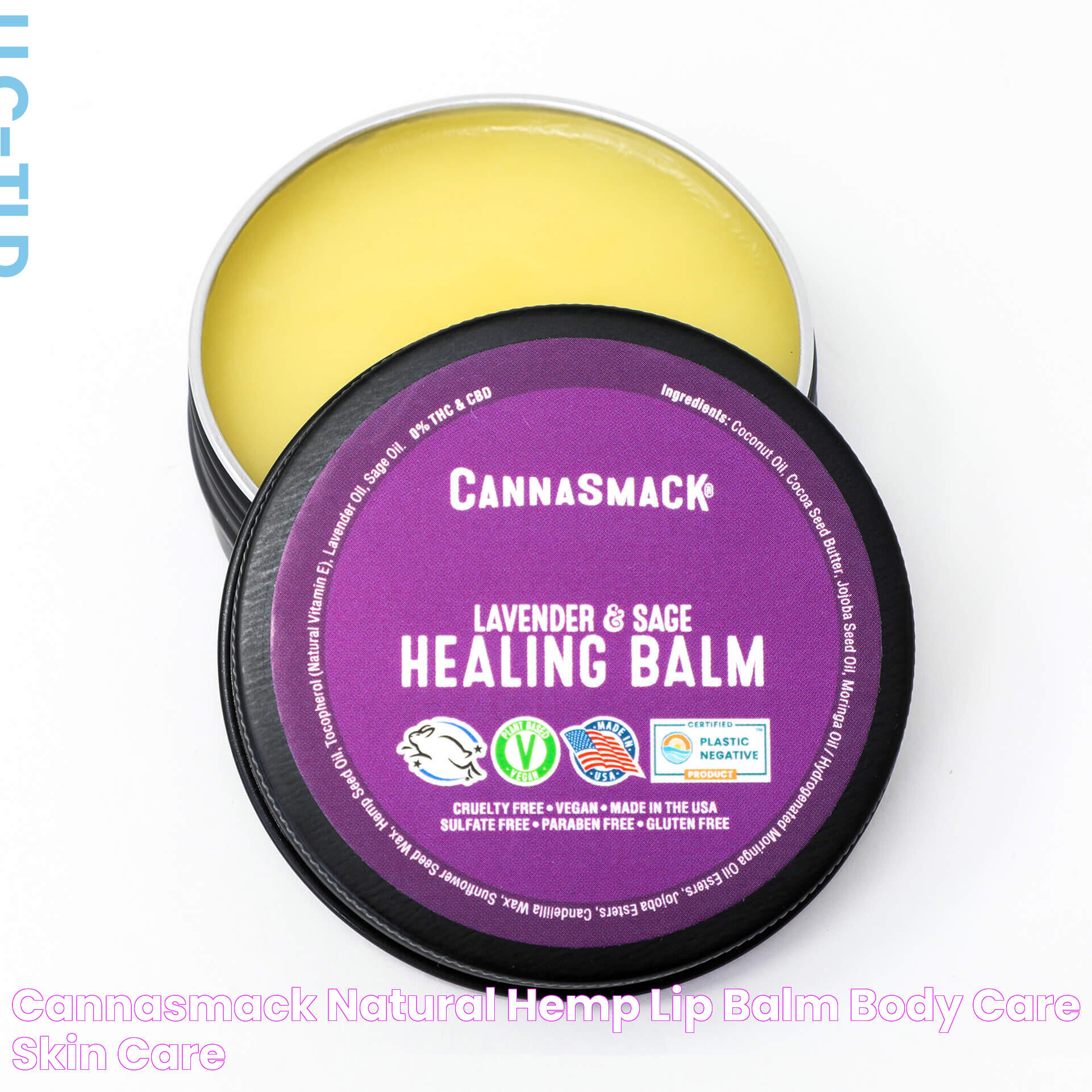 CannaSmack Natural Hemp Lip Balm, Body Care & Skin Care