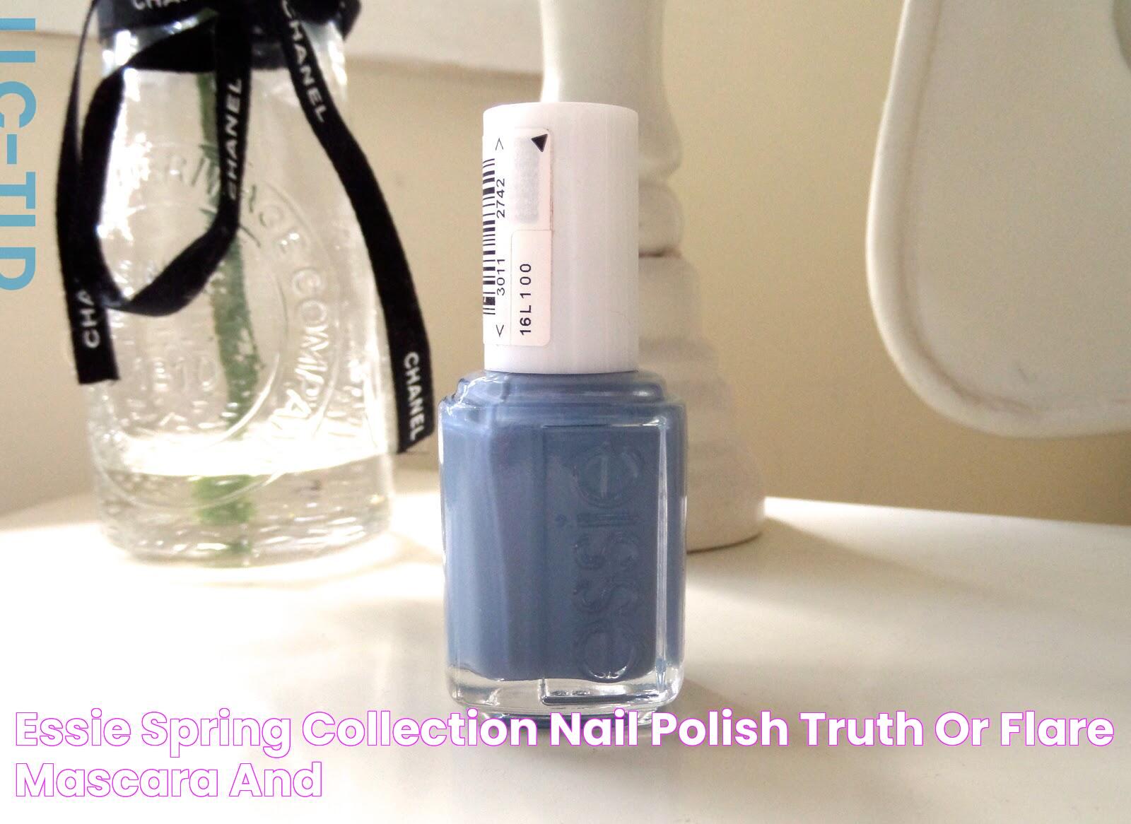 Essie Spring Collection Nail Polish Truth or Flare Mascara and