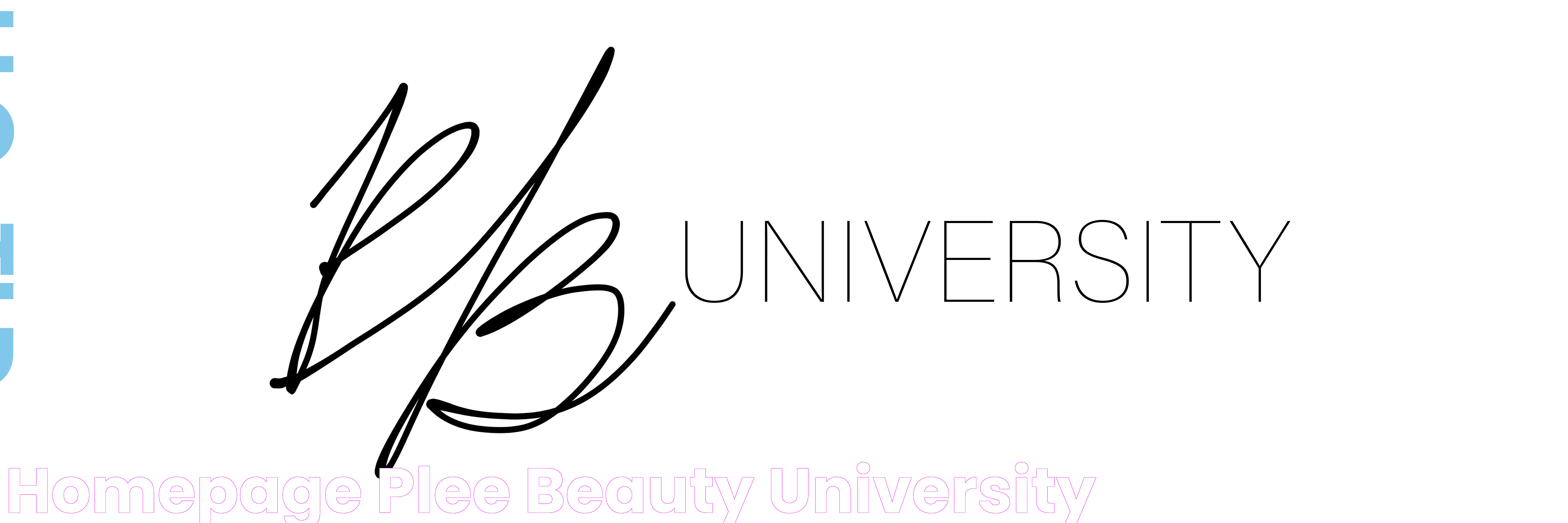 Homepage PLee Beauty University