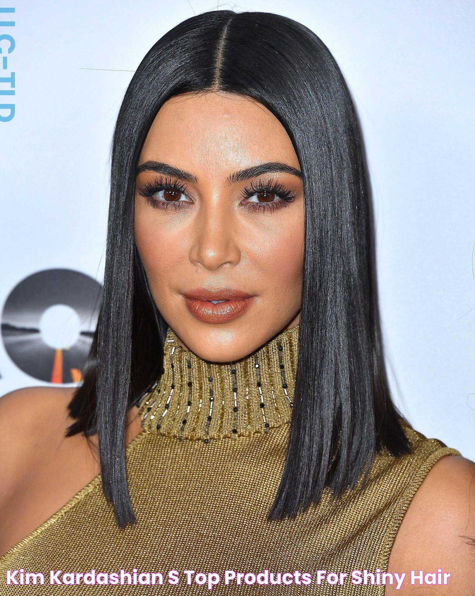 Kim Kardashian's Top Products for Shiny Hair