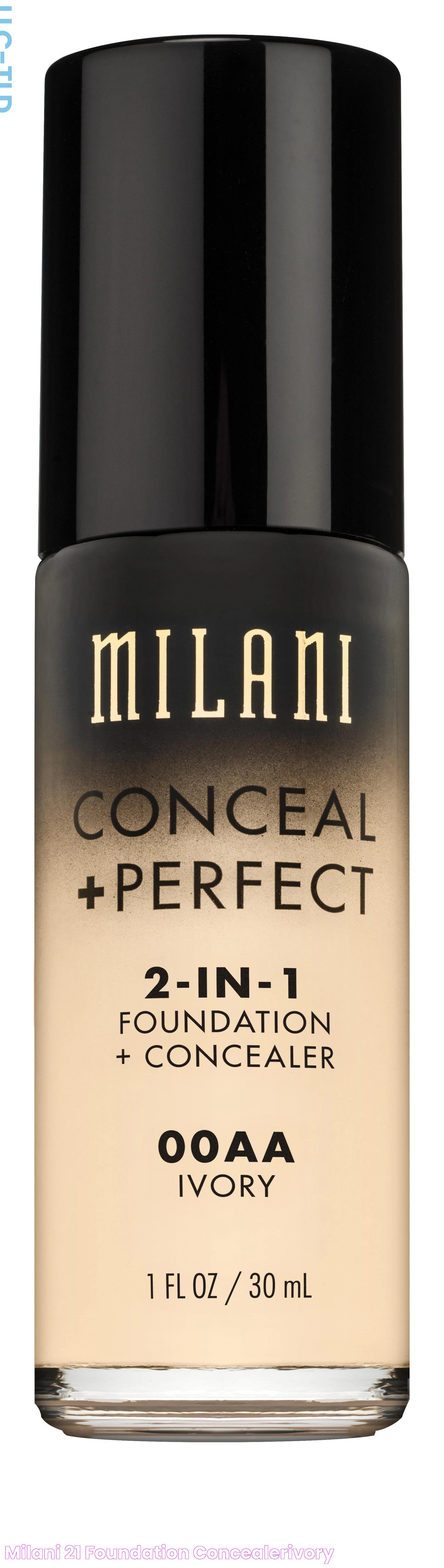 Milani 21 Foundation Concealerivory