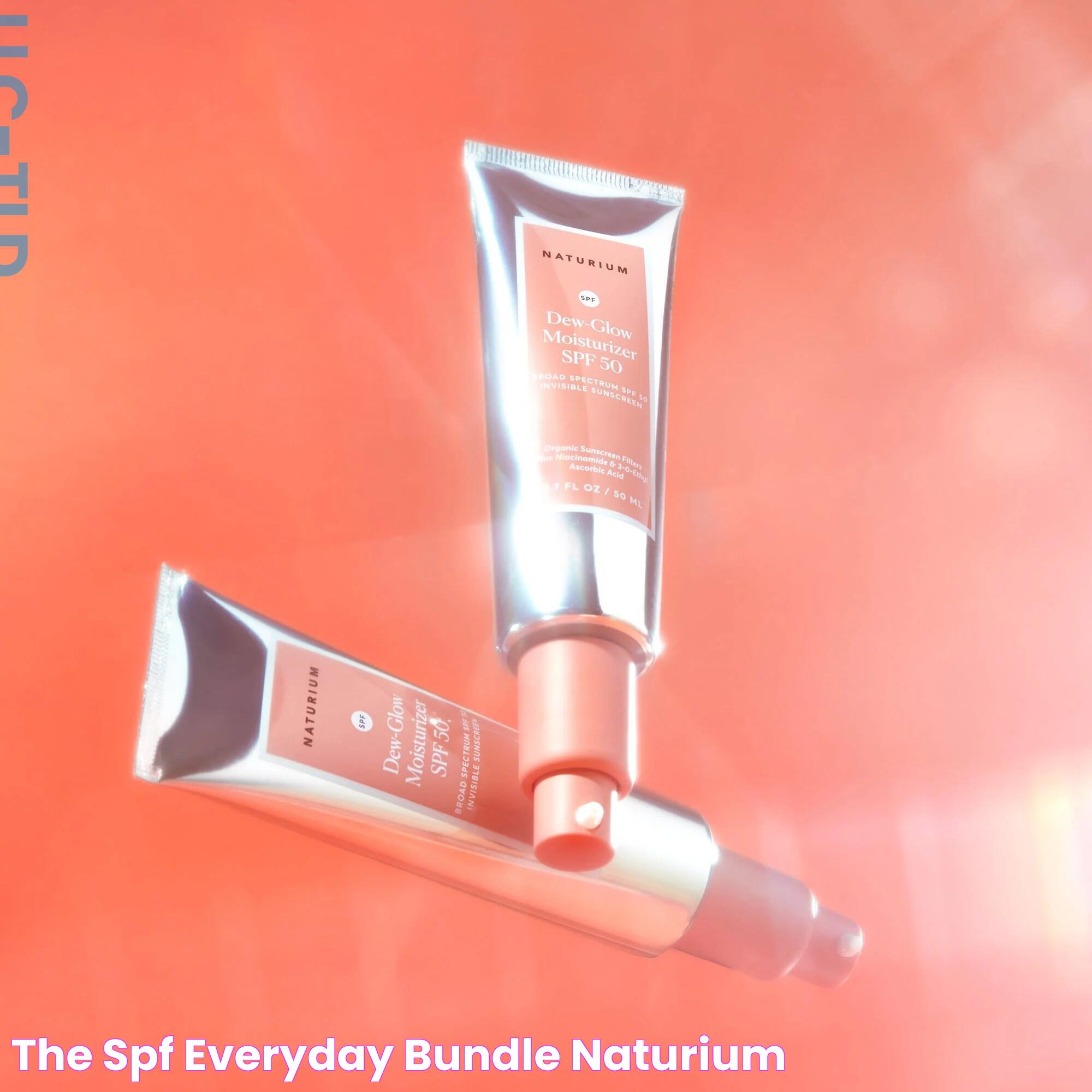 The SPF Everyday Bundle Naturium