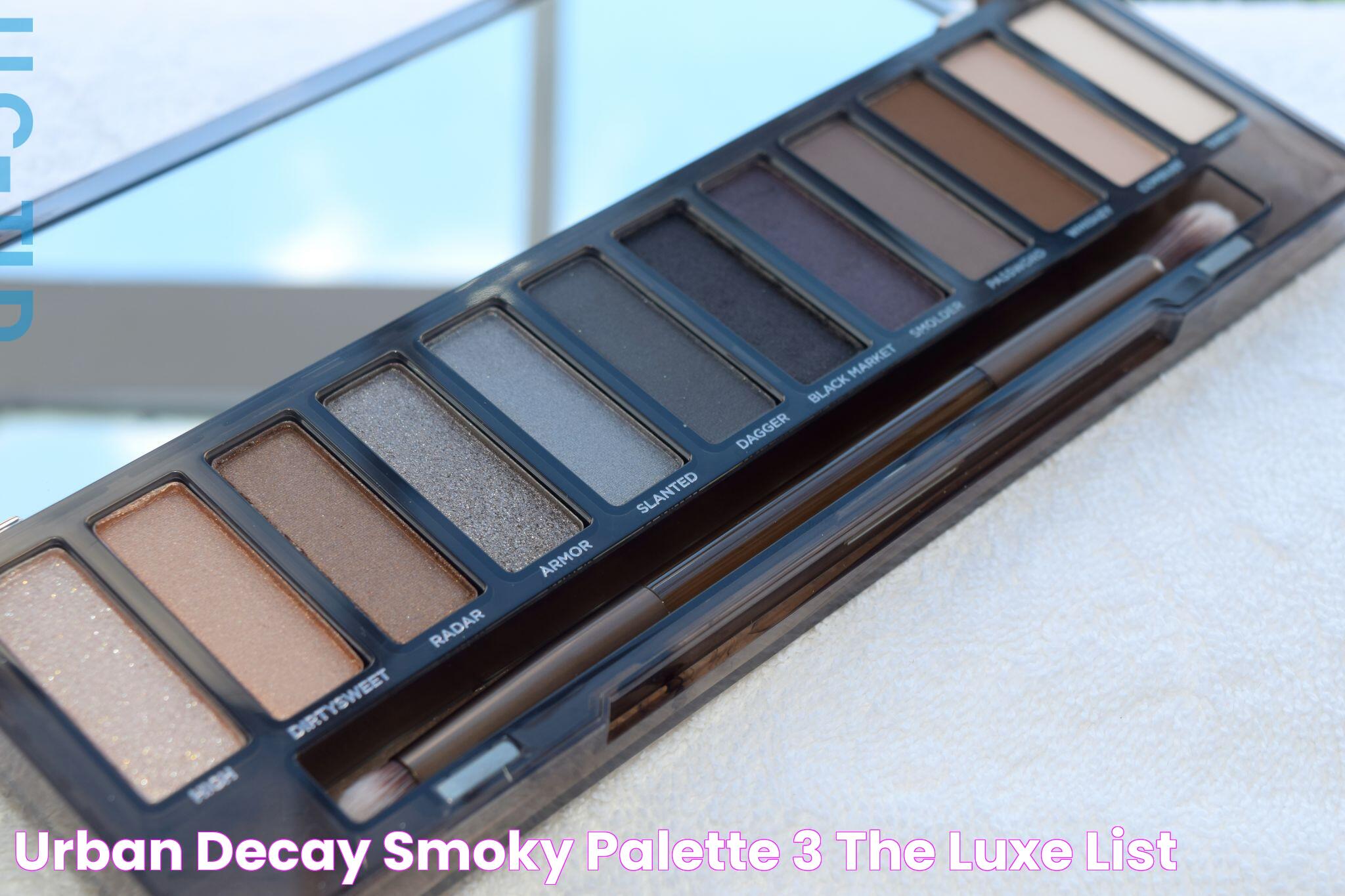 Urban Decay Smoky Palette 3 The Luxe List