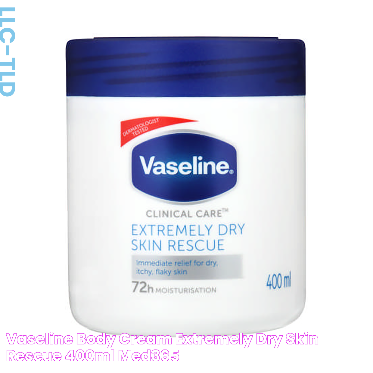 Vaseline Body Cream Extremely Dry Skin Rescue 400ml Med365