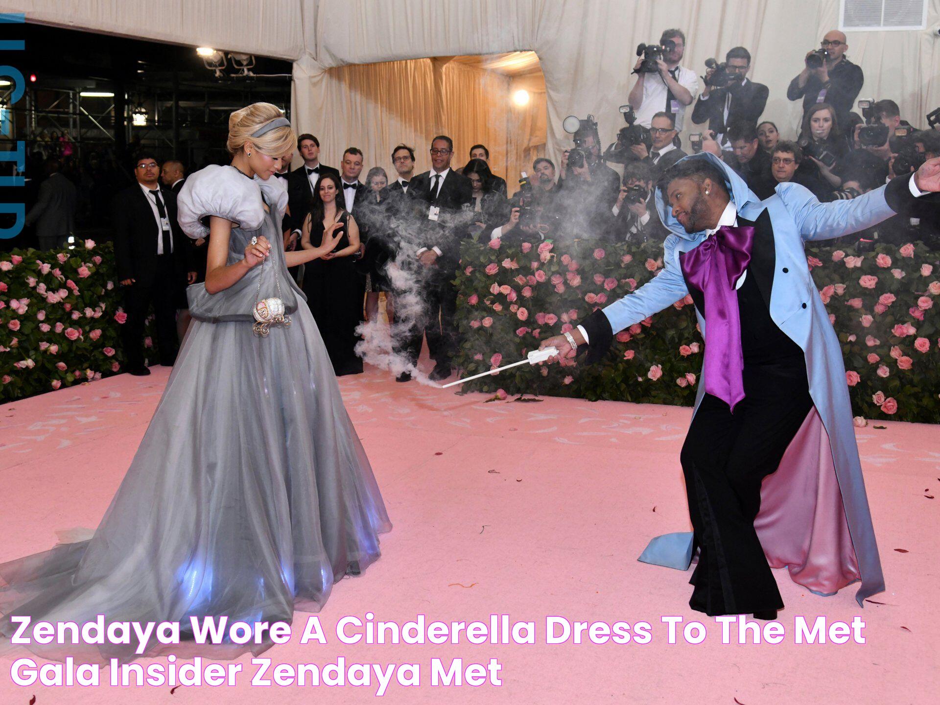 Zendaya wore a Cinderella dress to the Met Gala INSIDER Zendaya met