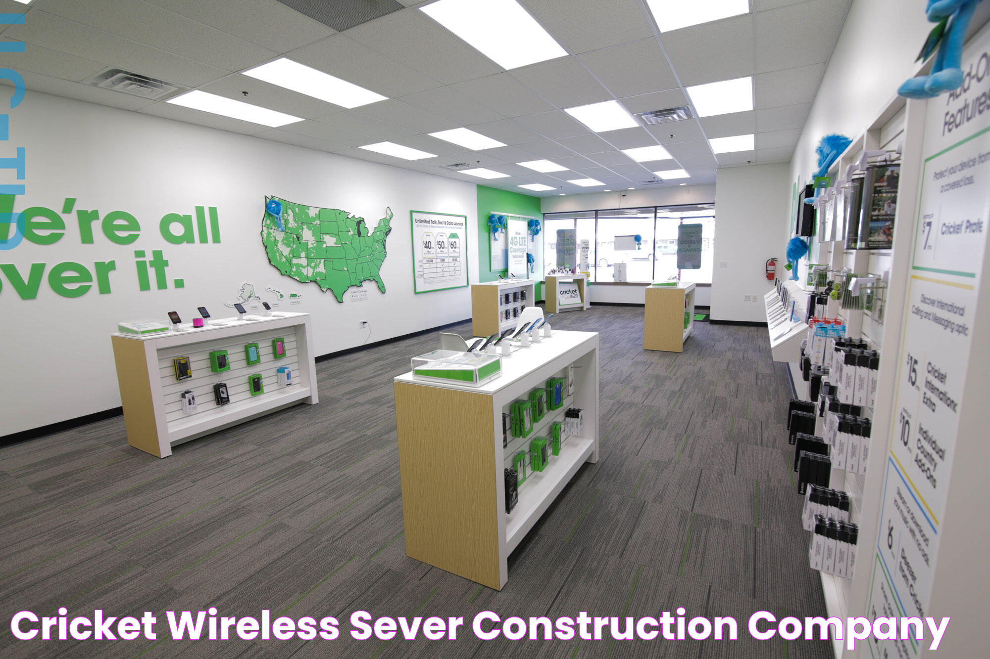 Cricket Wireless Sever Construction Company