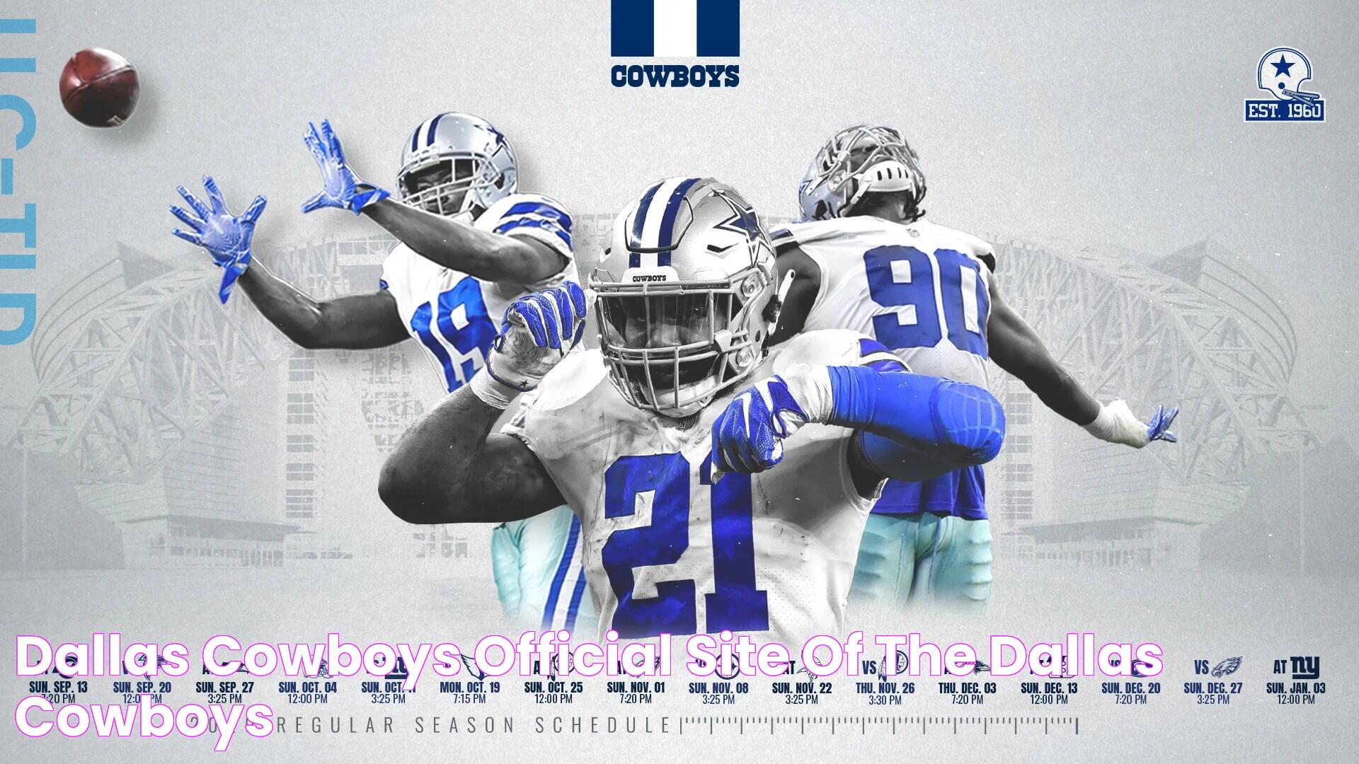 Dallas Cowboys Official Site of the Dallas Cowboys