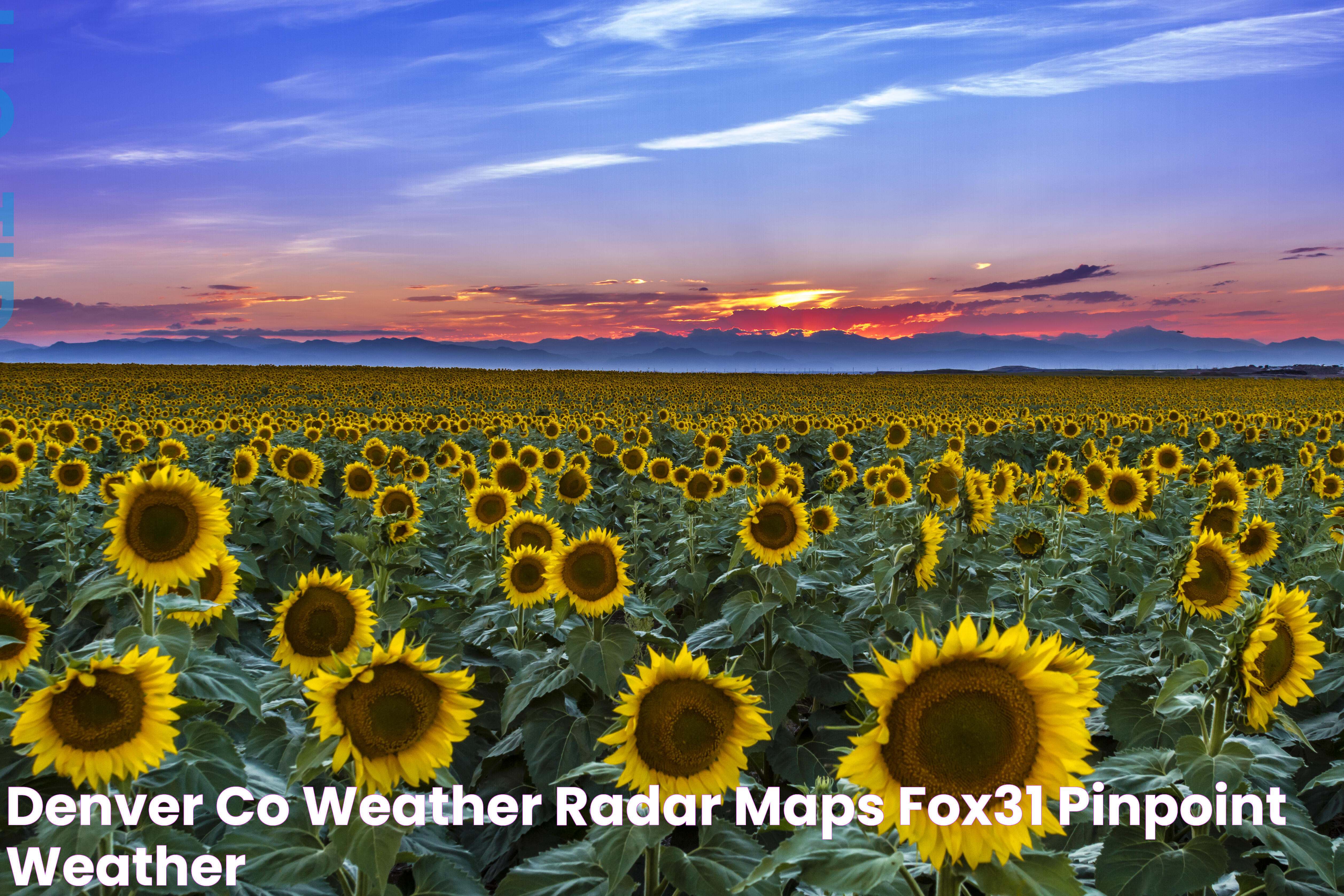 Denver, CO Weather Radar Maps FOX31 Pinpoint Weather