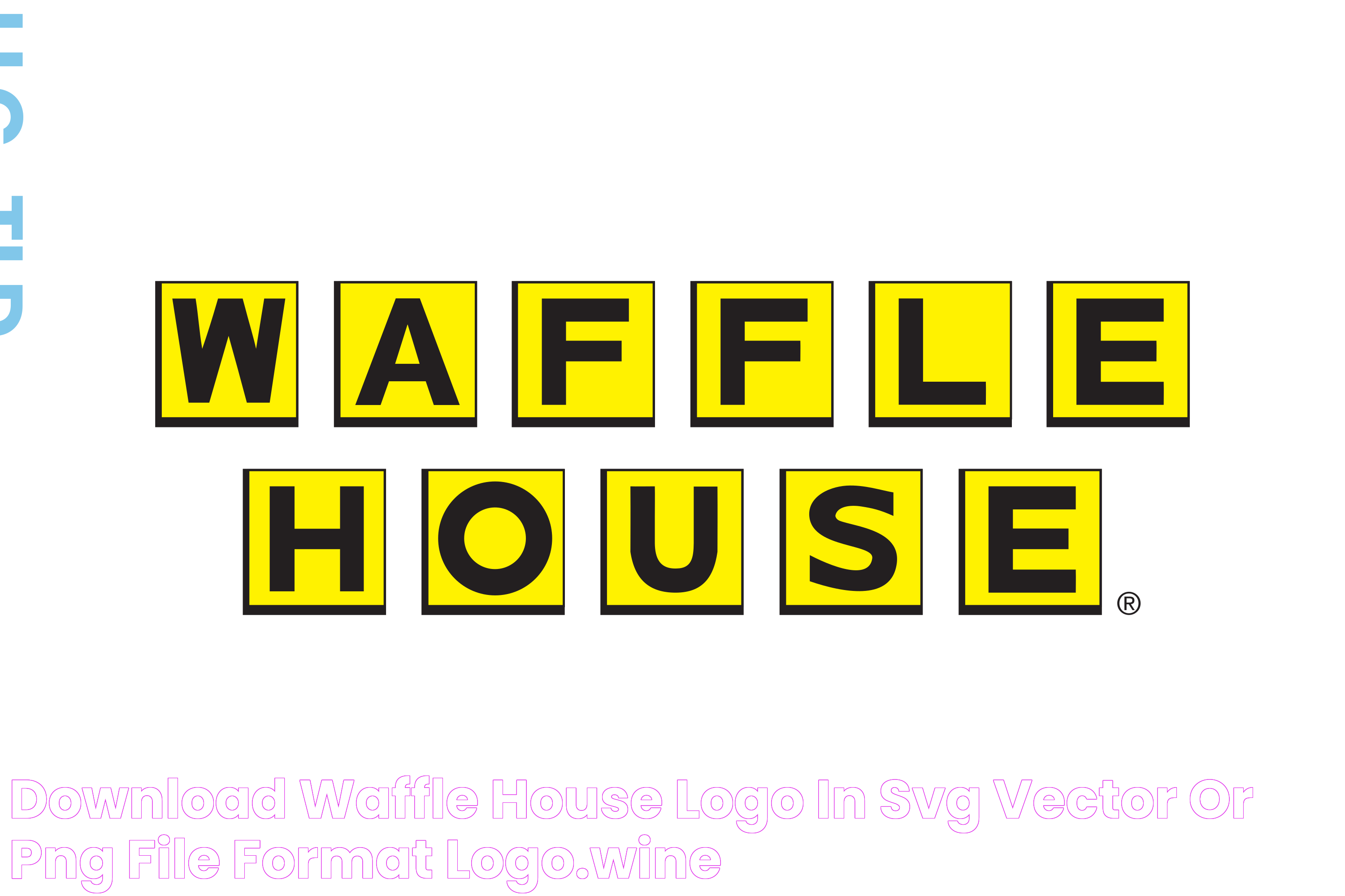 Download Waffle House Logo in SVG Vector or PNG File Format Logo.wine