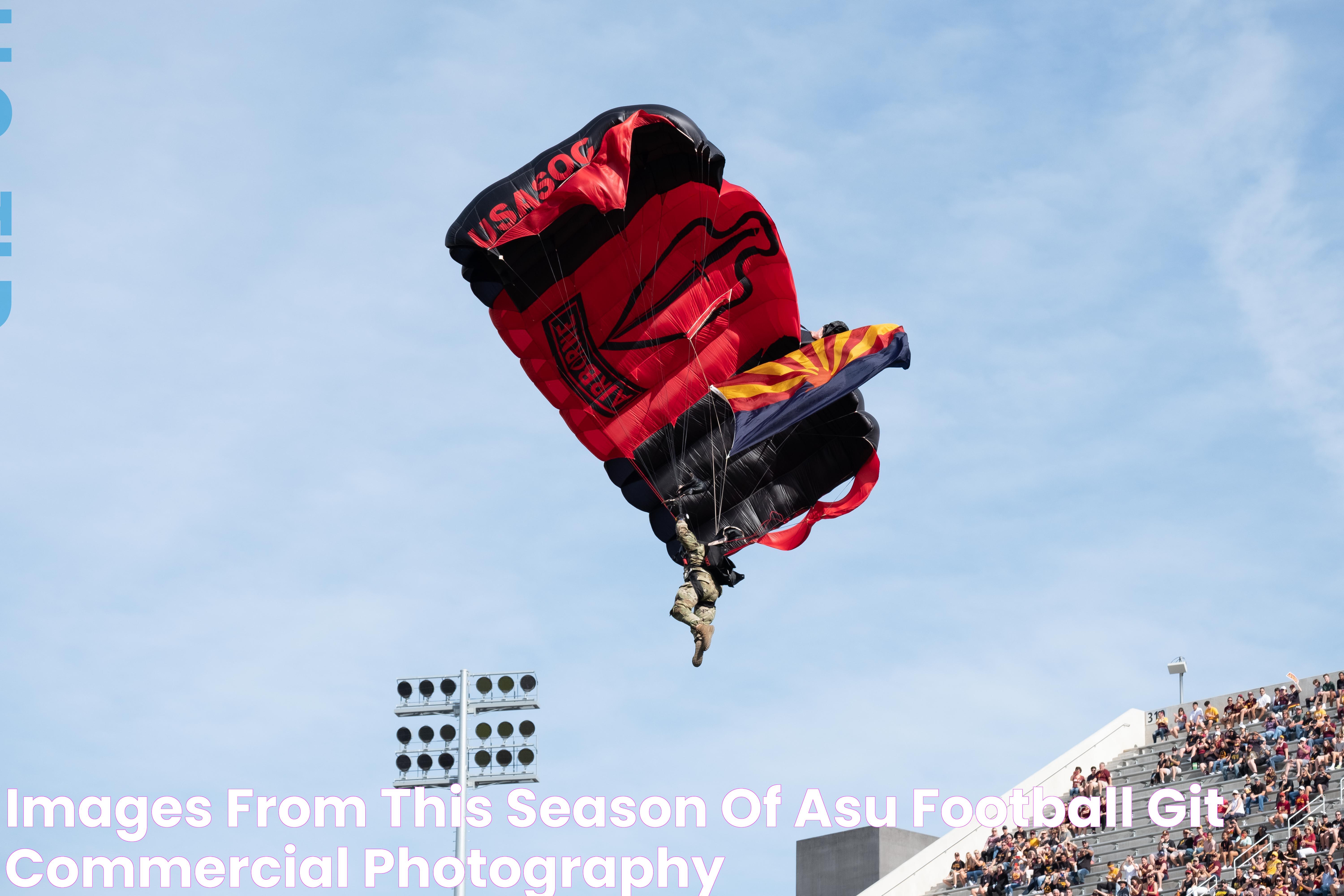 Images from this season of ASU football! GIT Commercial Photography