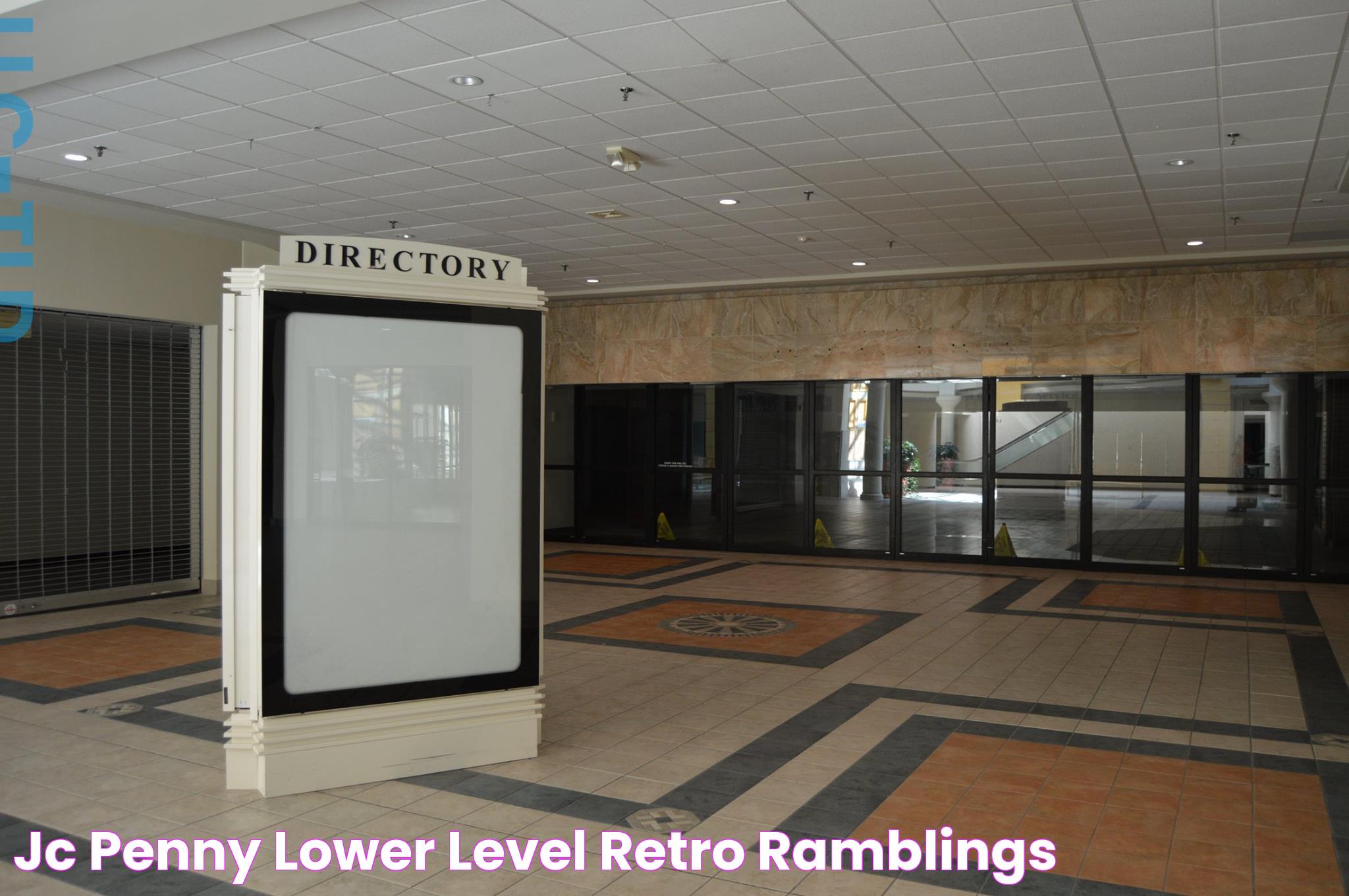 JC Penny Lower Level Retro Ramblings