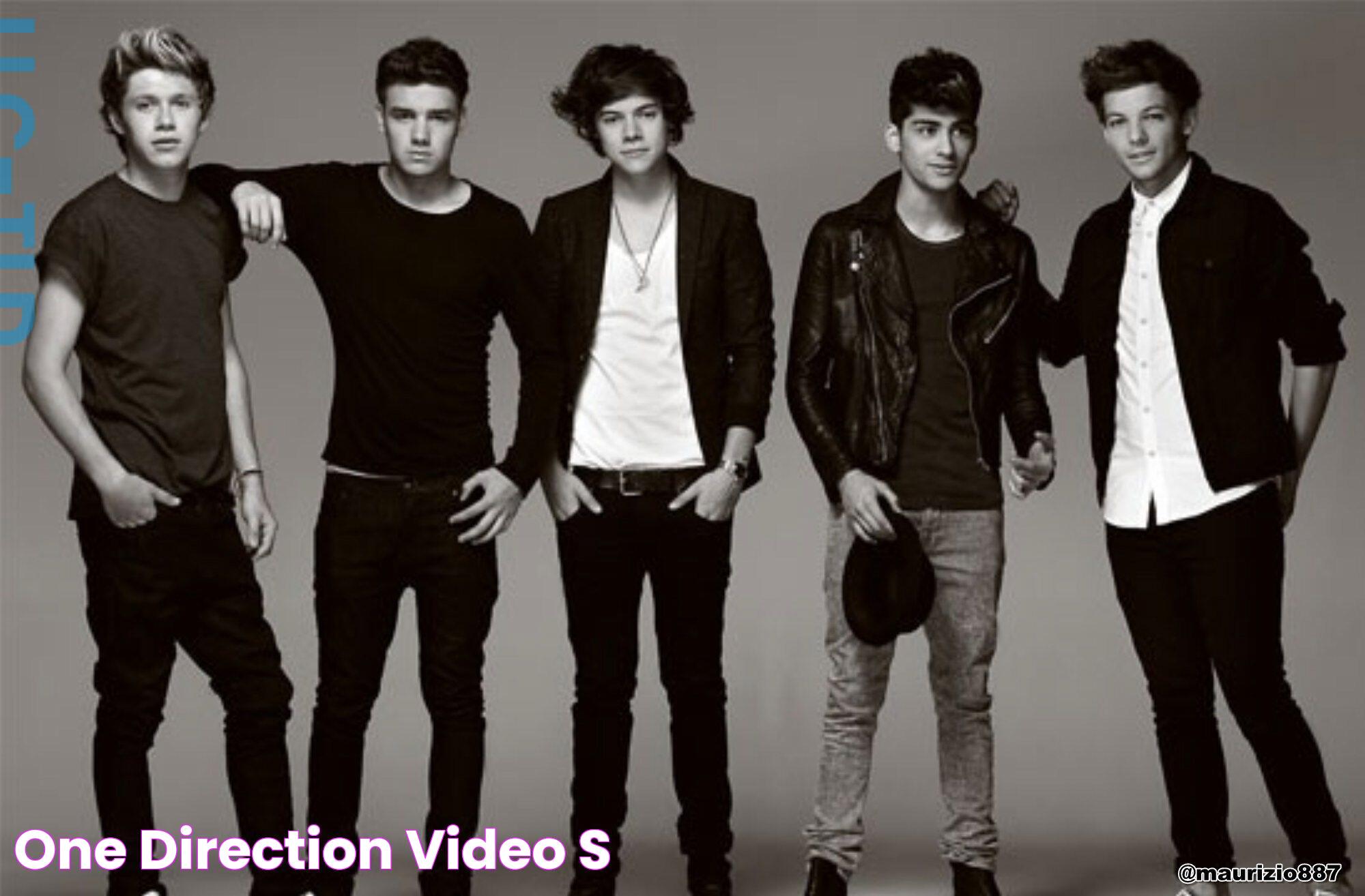 One Direction Video's