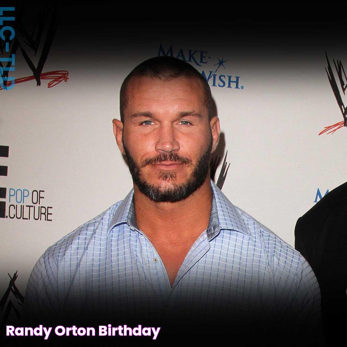 Randy Orton Birthday