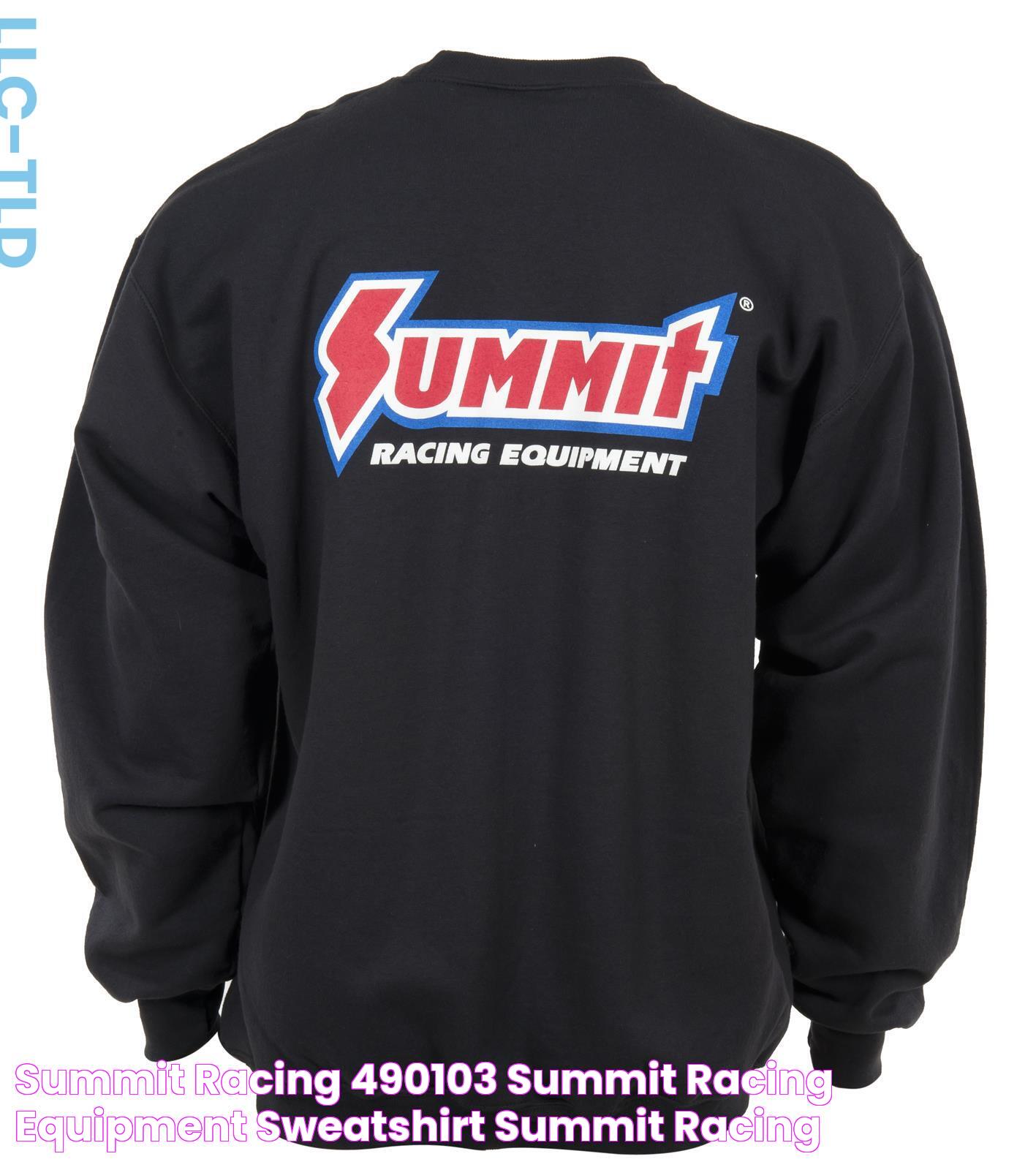 Summit Racing 490103 Summit Racing Equipment® Sweatshirt Summit Racing