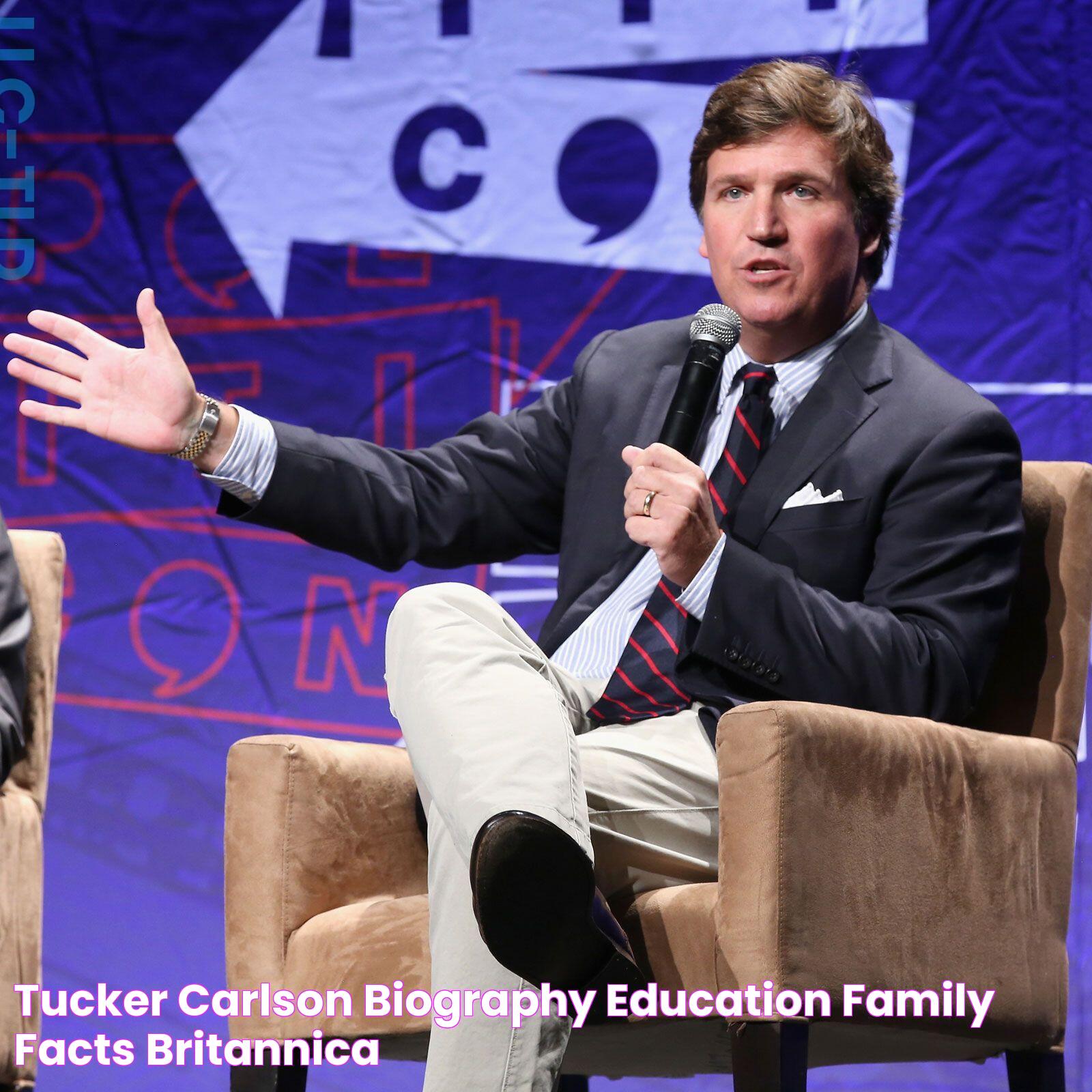 Tucker Carlson Biography, Education, Family, & Facts Britannica