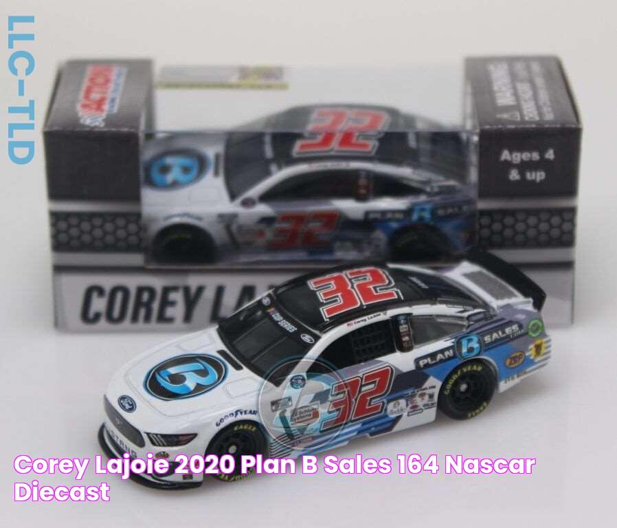 Corey LaJoie 2020 Plan B Sales 164 Nascar Diecast