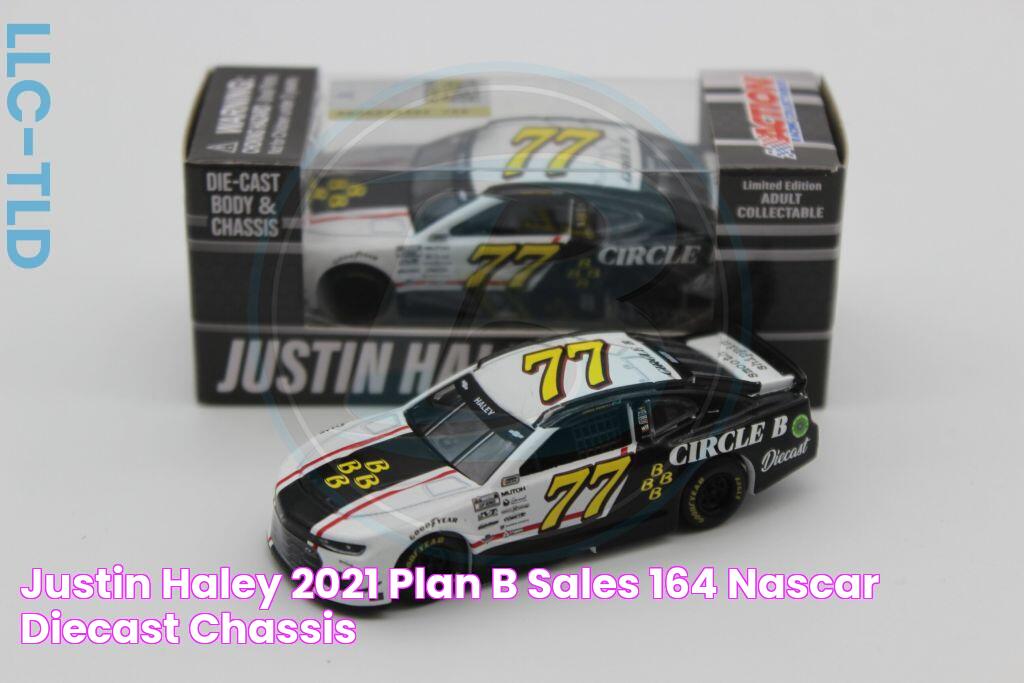 Justin Haley 2021 Plan B Sales 164 Nascar Diecast Chassis