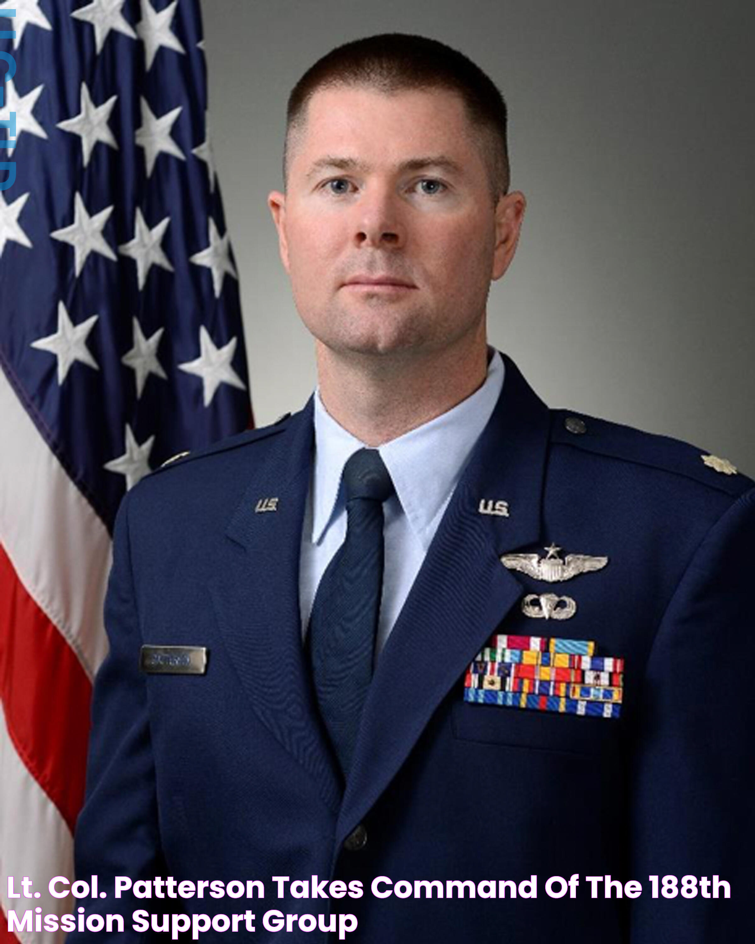 Lt. Col. Patterson takes command of the 188th Mission Support Group