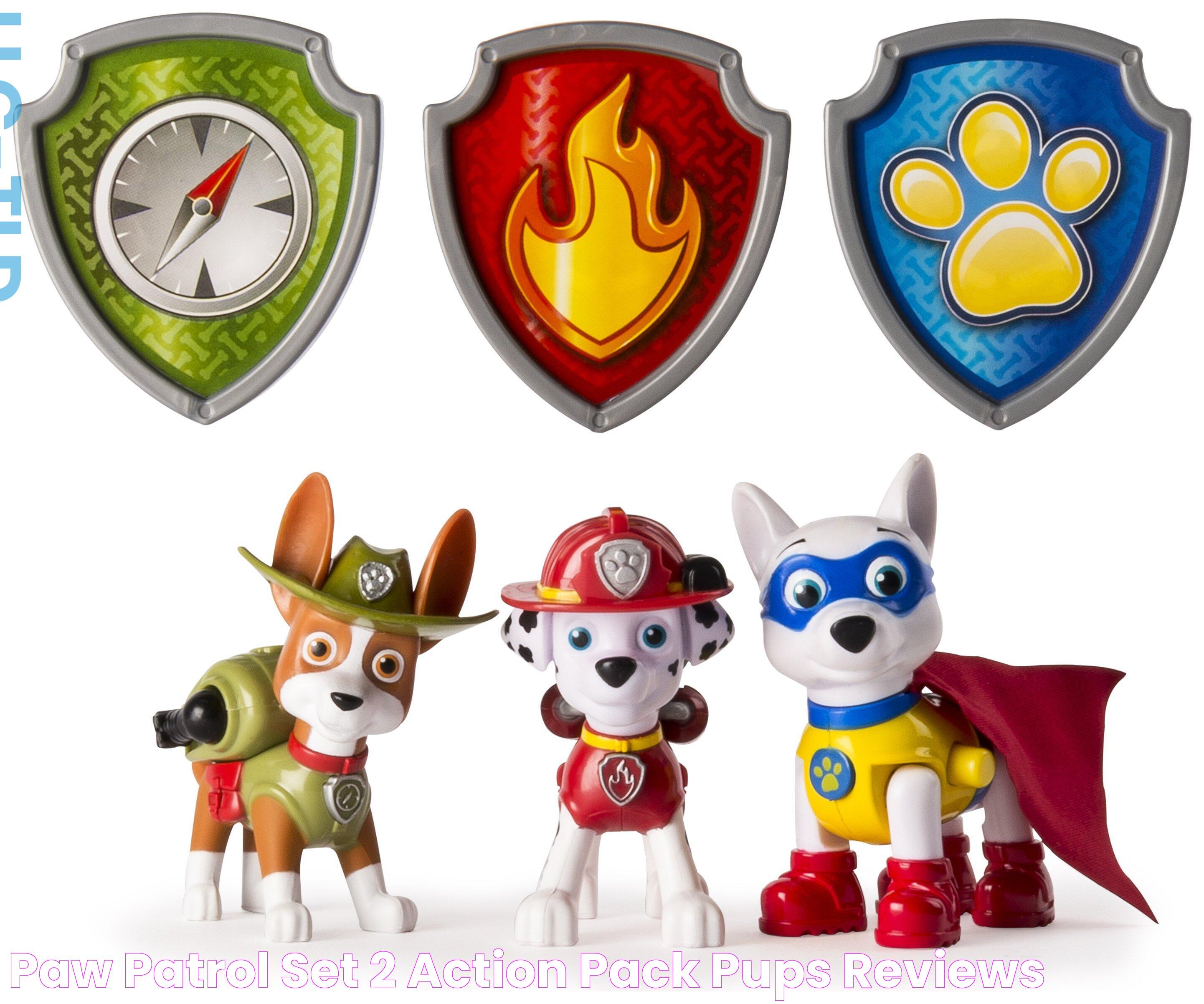 PAW Patrol Set 2 Action Pack Pups Reviews