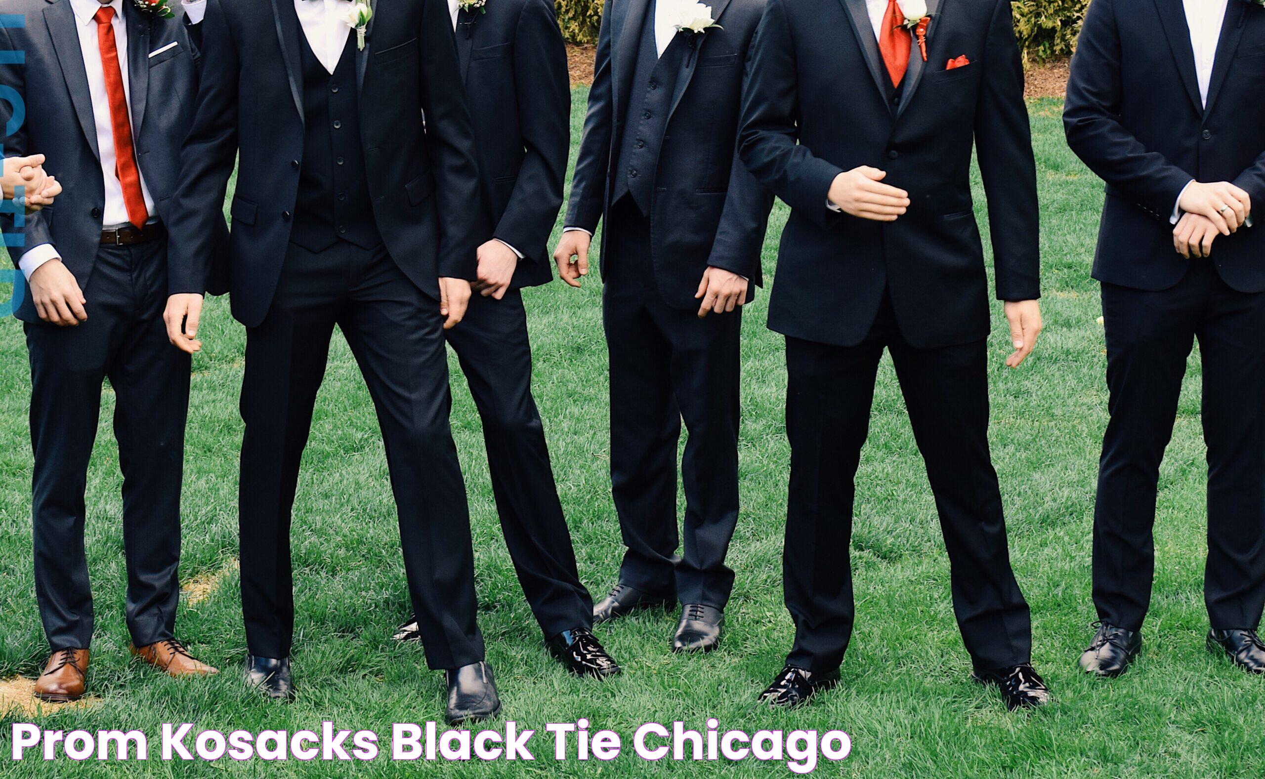 Prom Kosacks Black Tie Chicago