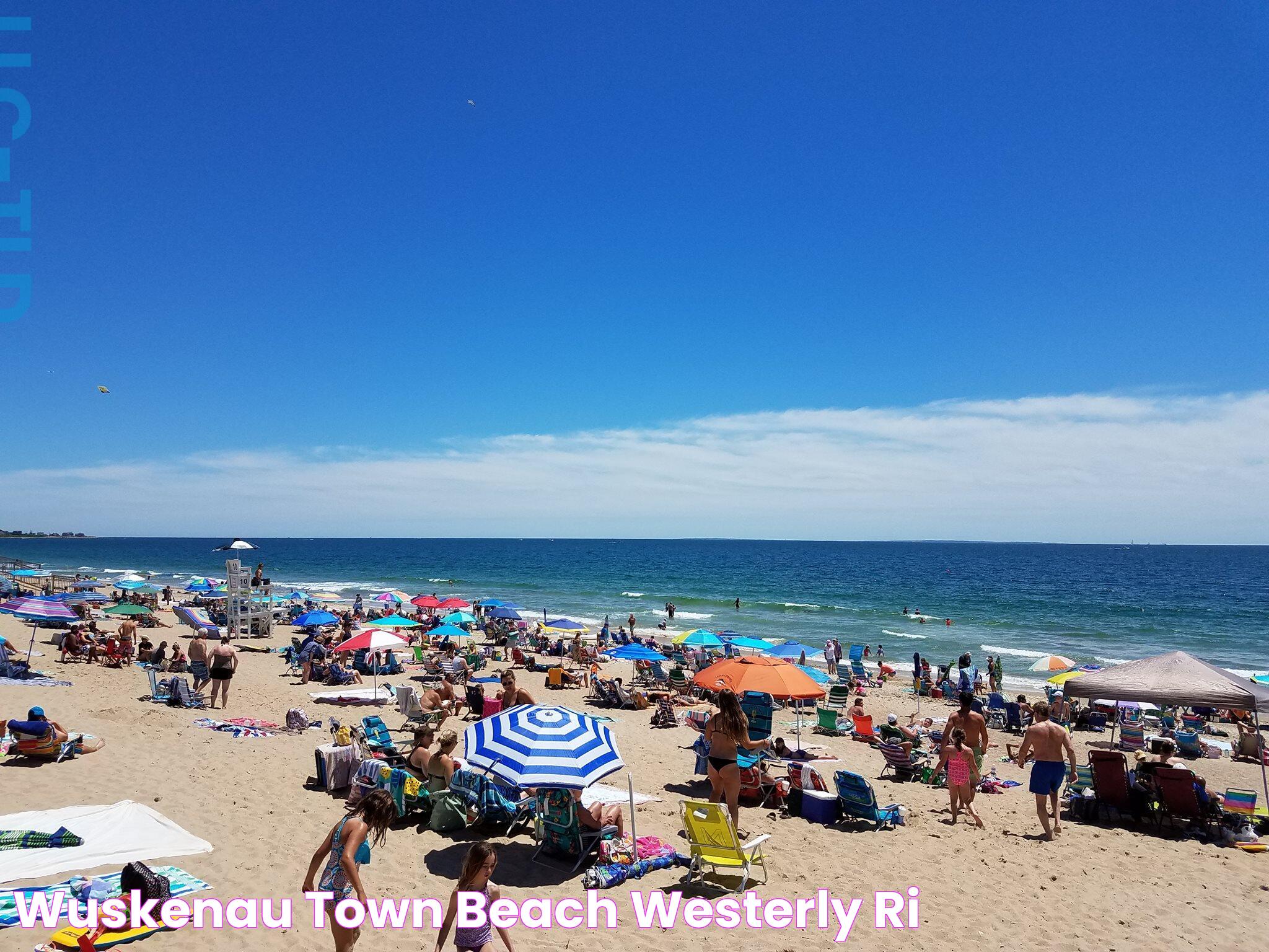 Wuskenau Town Beach WESTERLY RI