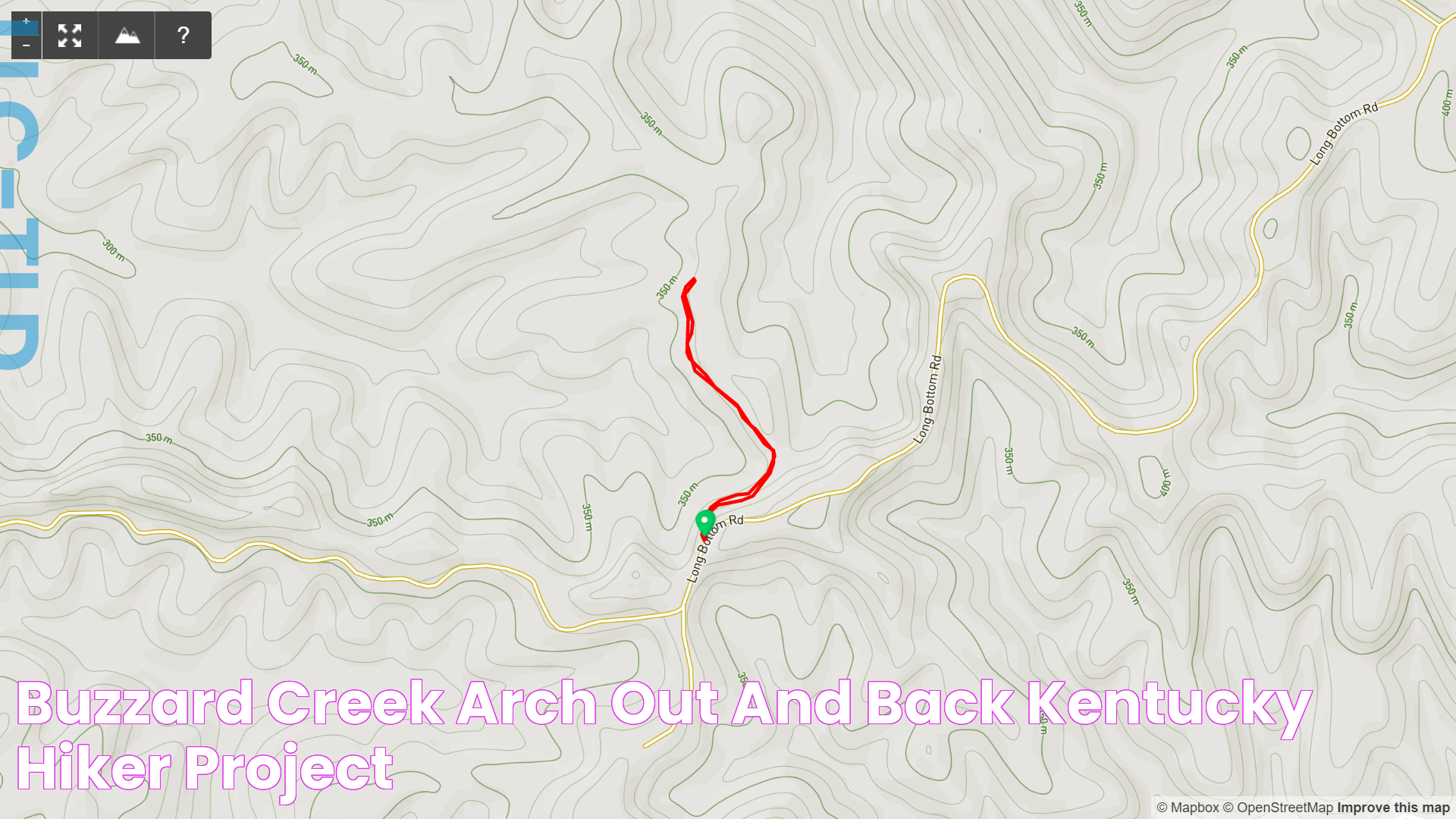 Buzzard Creek Arch Out and Back — Kentucky Hiker Project