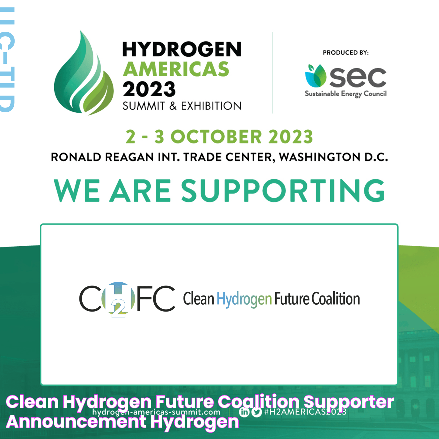 Clean Hydrogen Future Coalition Supporter Announcement Hydrogen