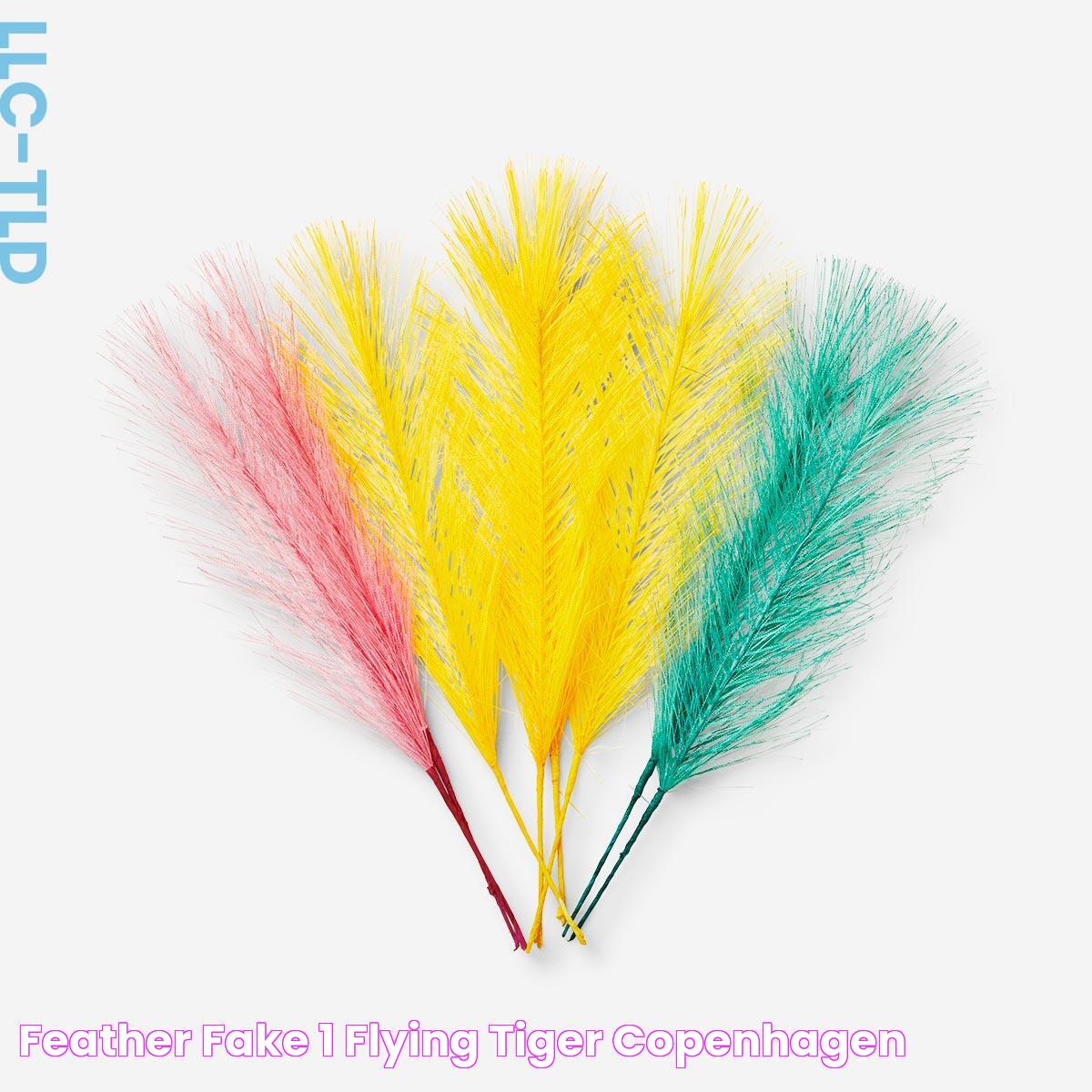 Feather fake £1 Flying Tiger Copenhagen