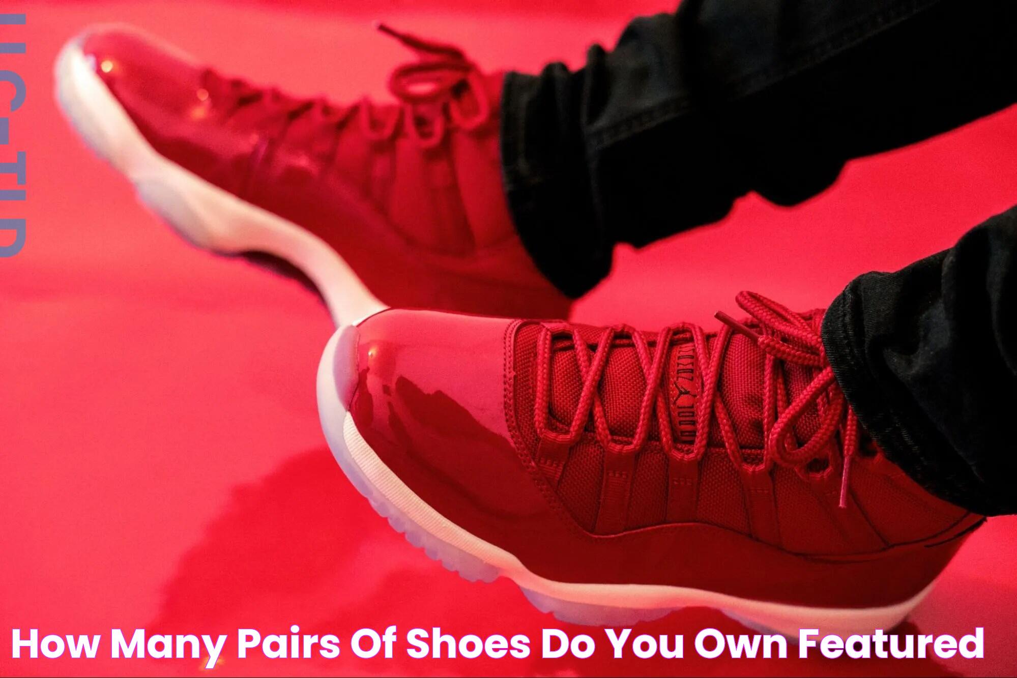 How many pairs of shoes do you own? Featured