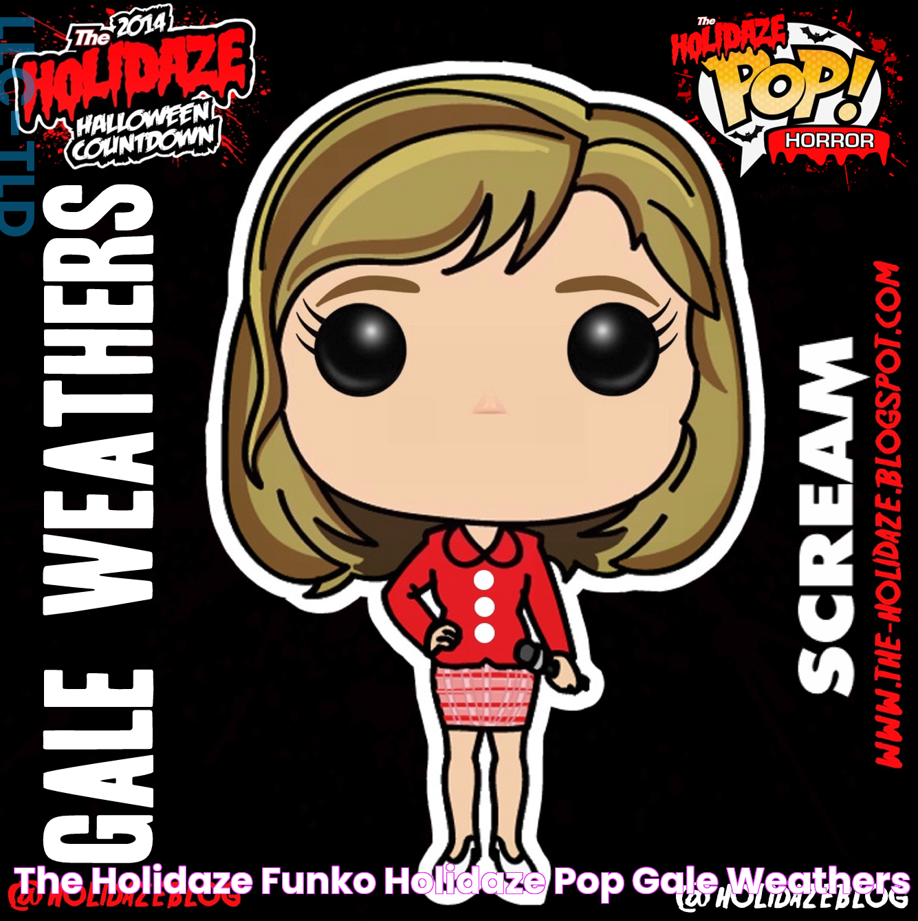 The Holidaze Funko Holidaze Pop! Gale Weathers